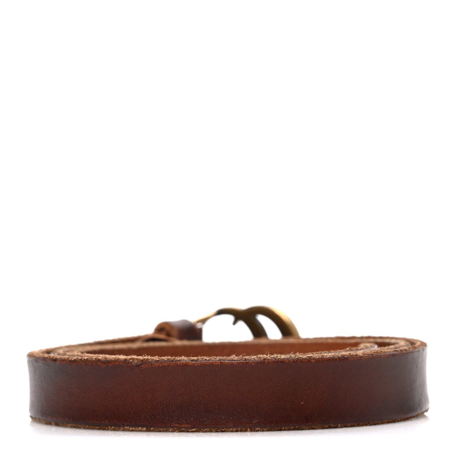 Faded Calfskin Double G 20mm Belt 80 32 Cuir