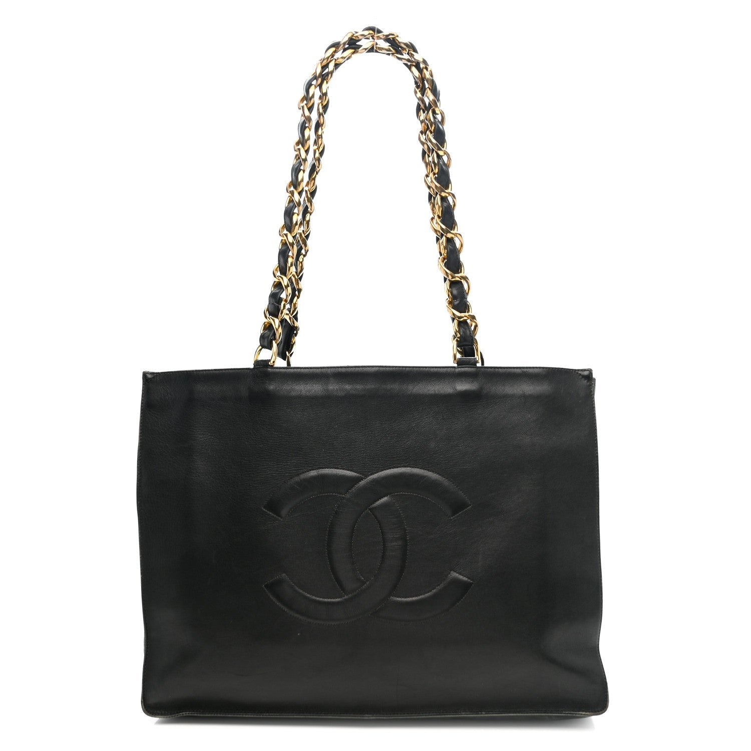 Lambskin CC Tote Black