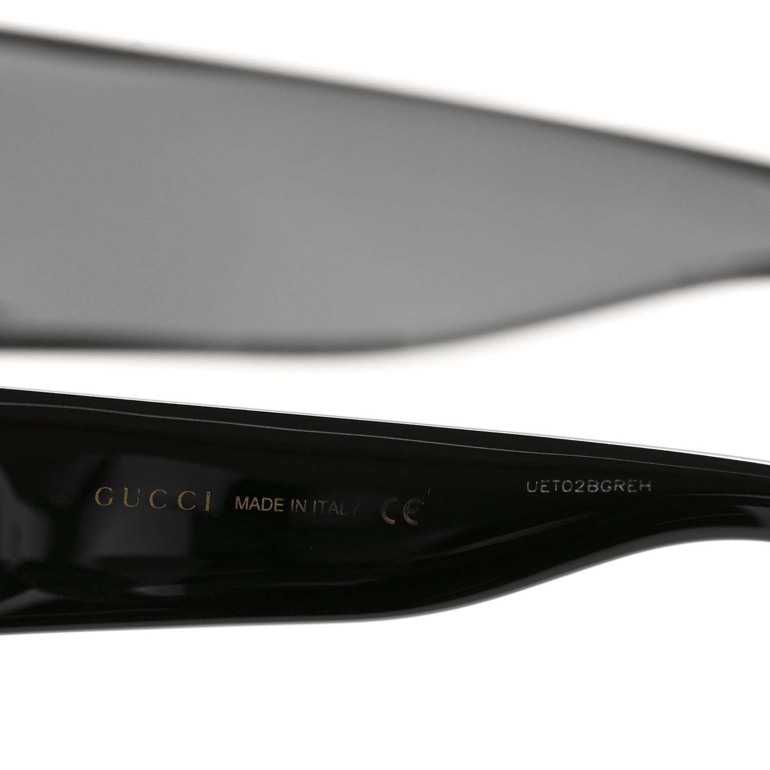 Acetate Square Frame Sunglasses GG0053S Black