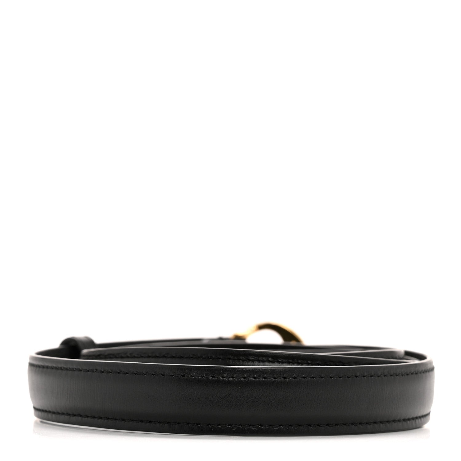 Ciny Lux Calfskin Blondie 20mm Belt 95 38 Black
