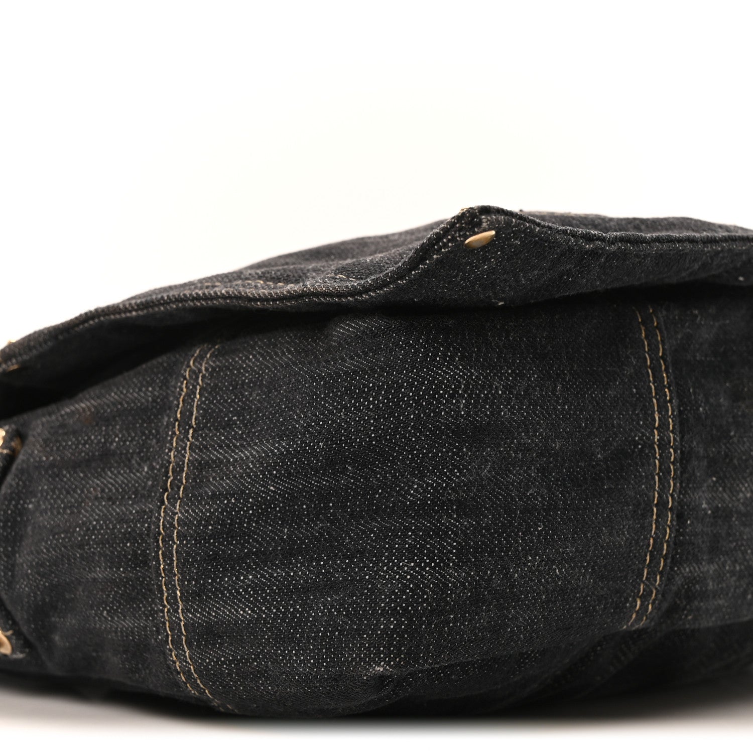 Denim CC Messenger Bag Blue