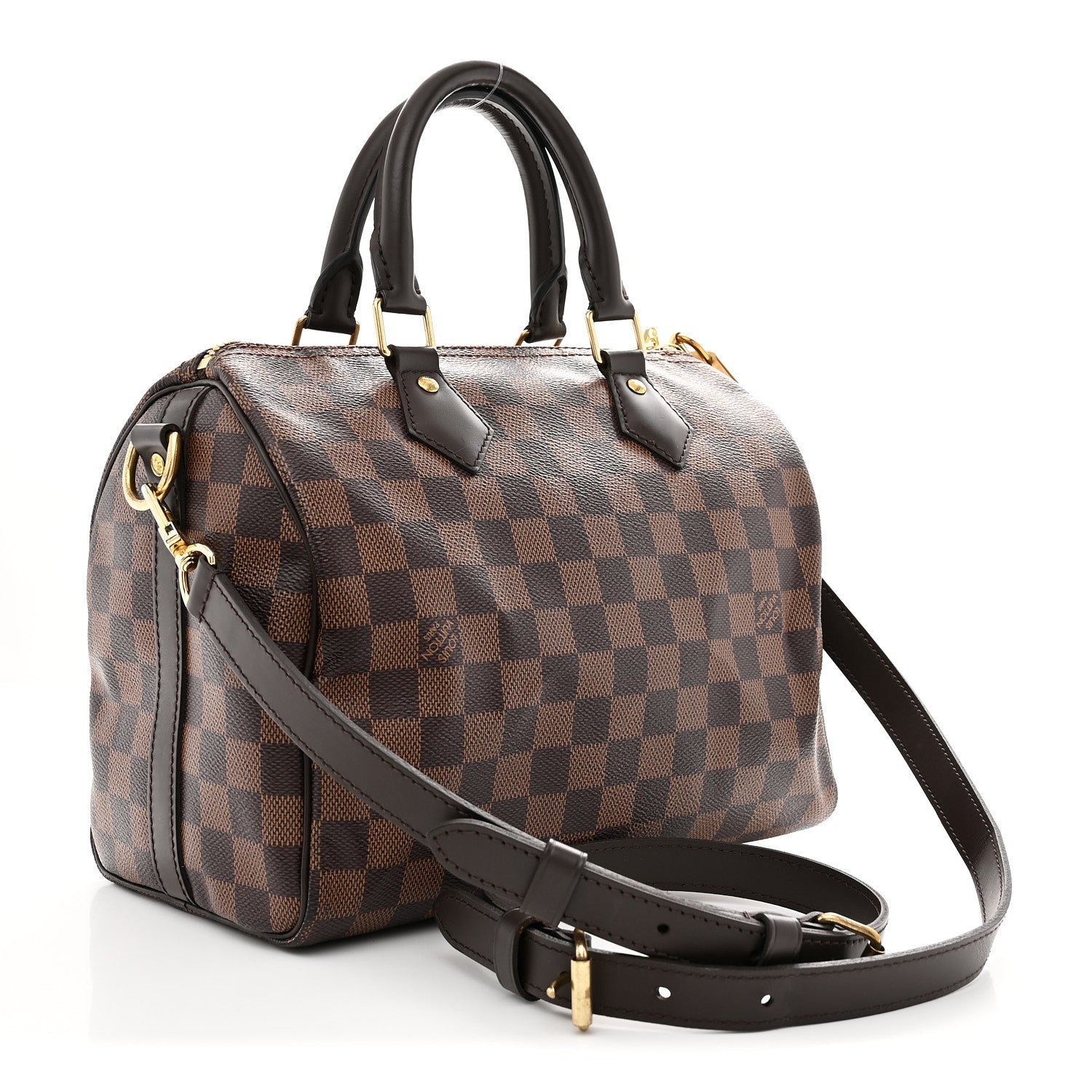 Damier Ebene Speedy Bandouliere 25