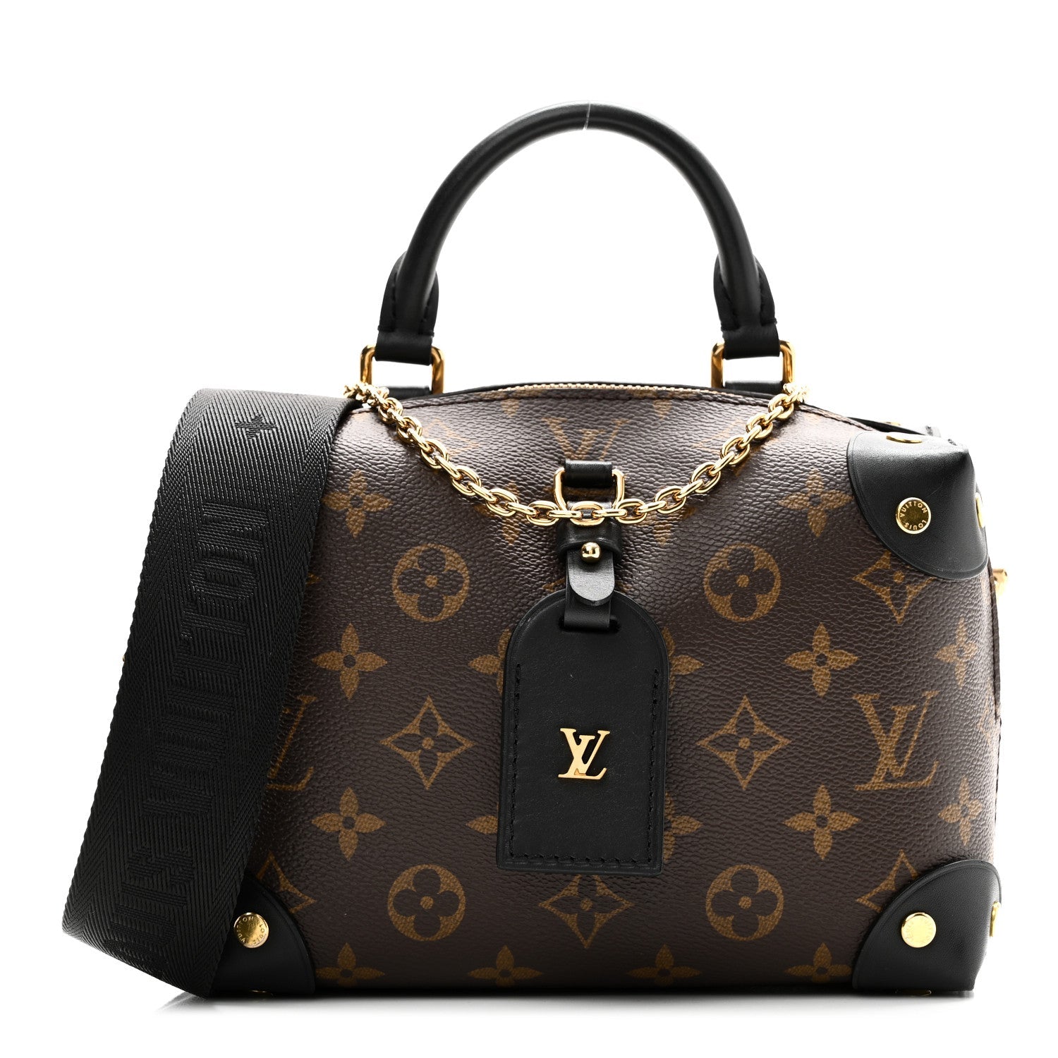 Monogram Petite Malle Souple Black