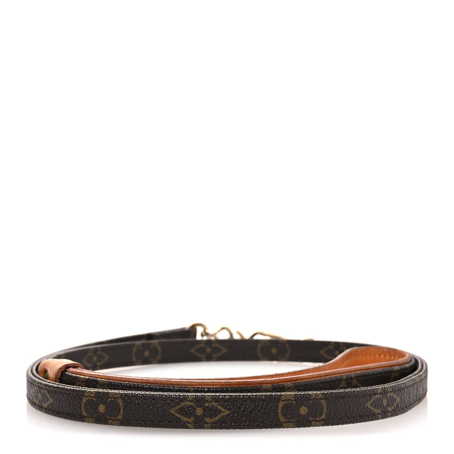 Monogram Baxter Dog Leash MM