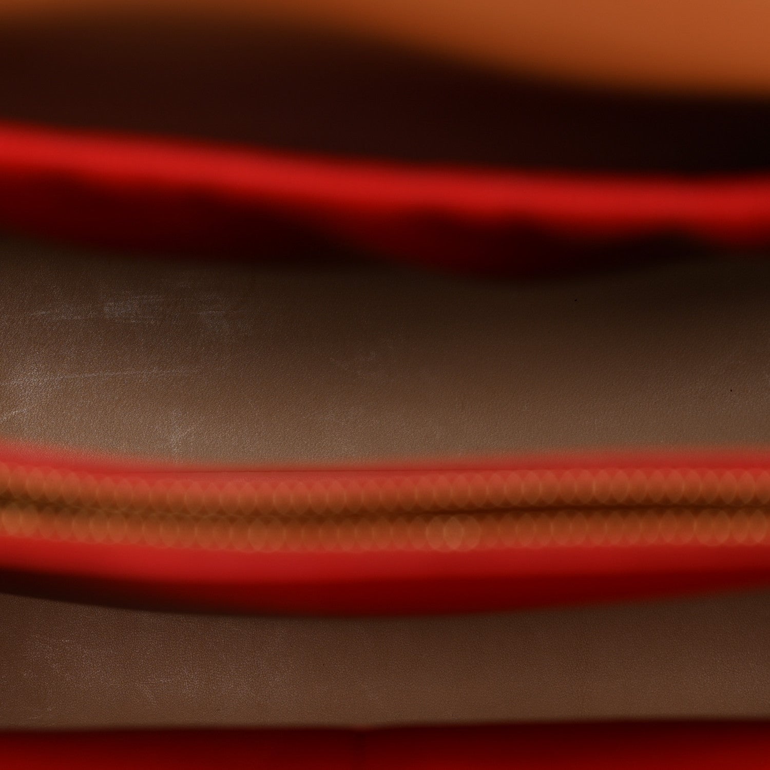 Monogram Calf Hair Spikes Iconoclasts Christian Louboutin Tote Red