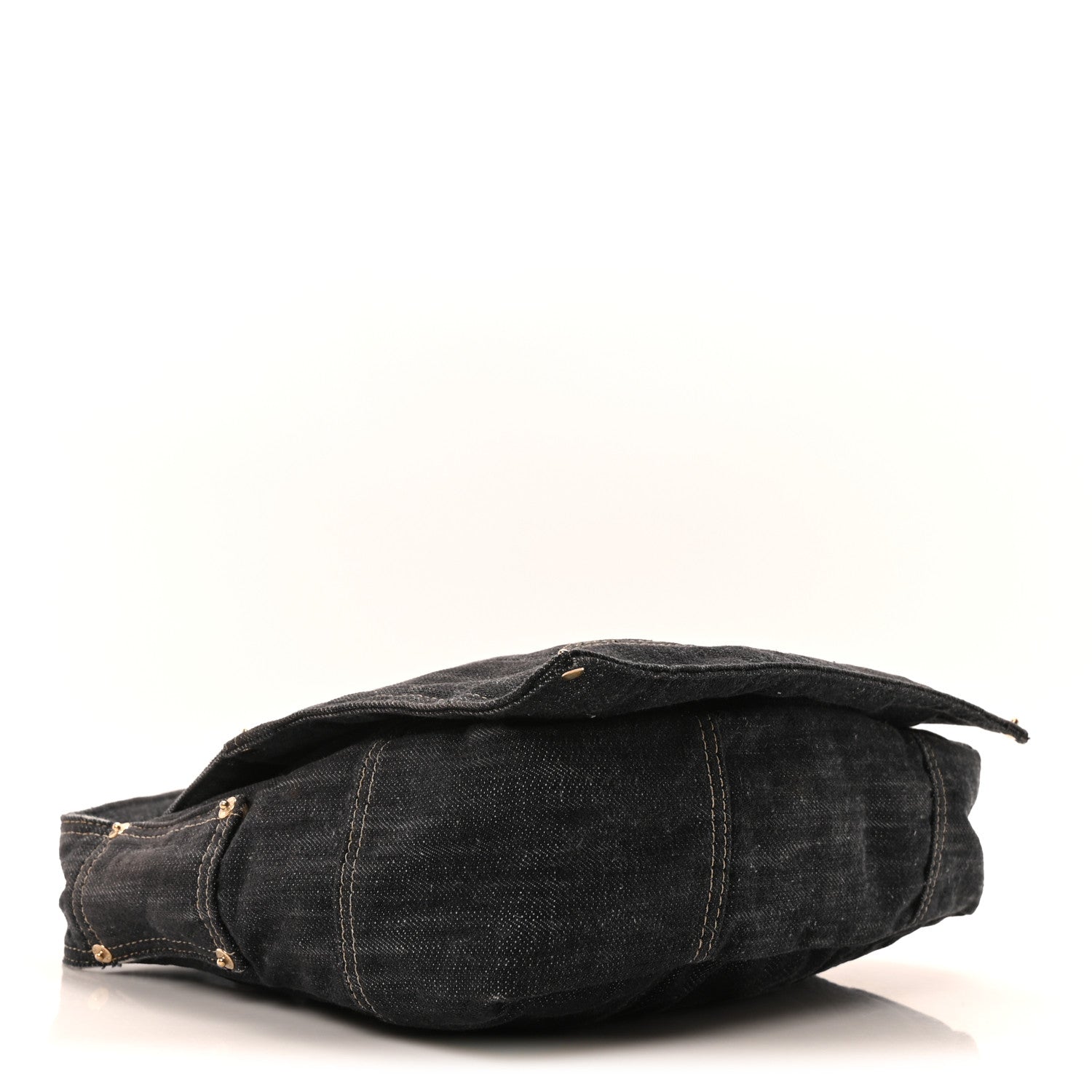 Denim CC Messenger Bag Blue