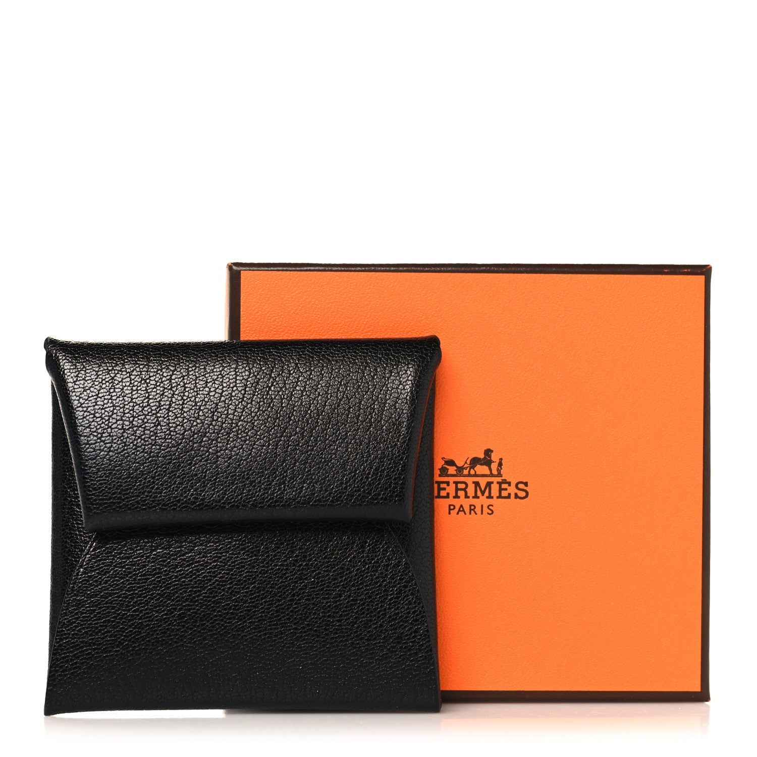 Chevre Mysore Bastia Coin Purse Black