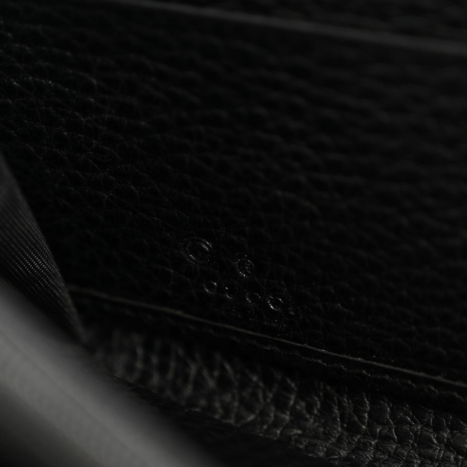 Dollar Calfskin GG Zip Around Wallet Black