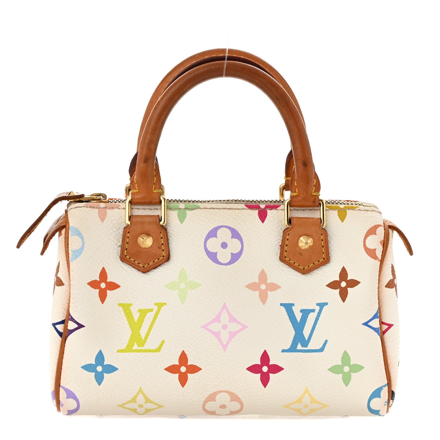 Monogram Multicolor Mini Sac HL Speedy White