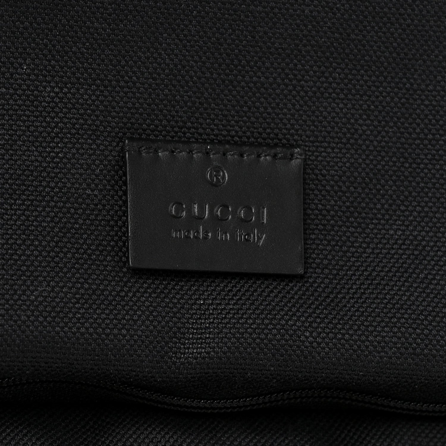 GG Supreme Monogram Briefcase Backpack Black Grey