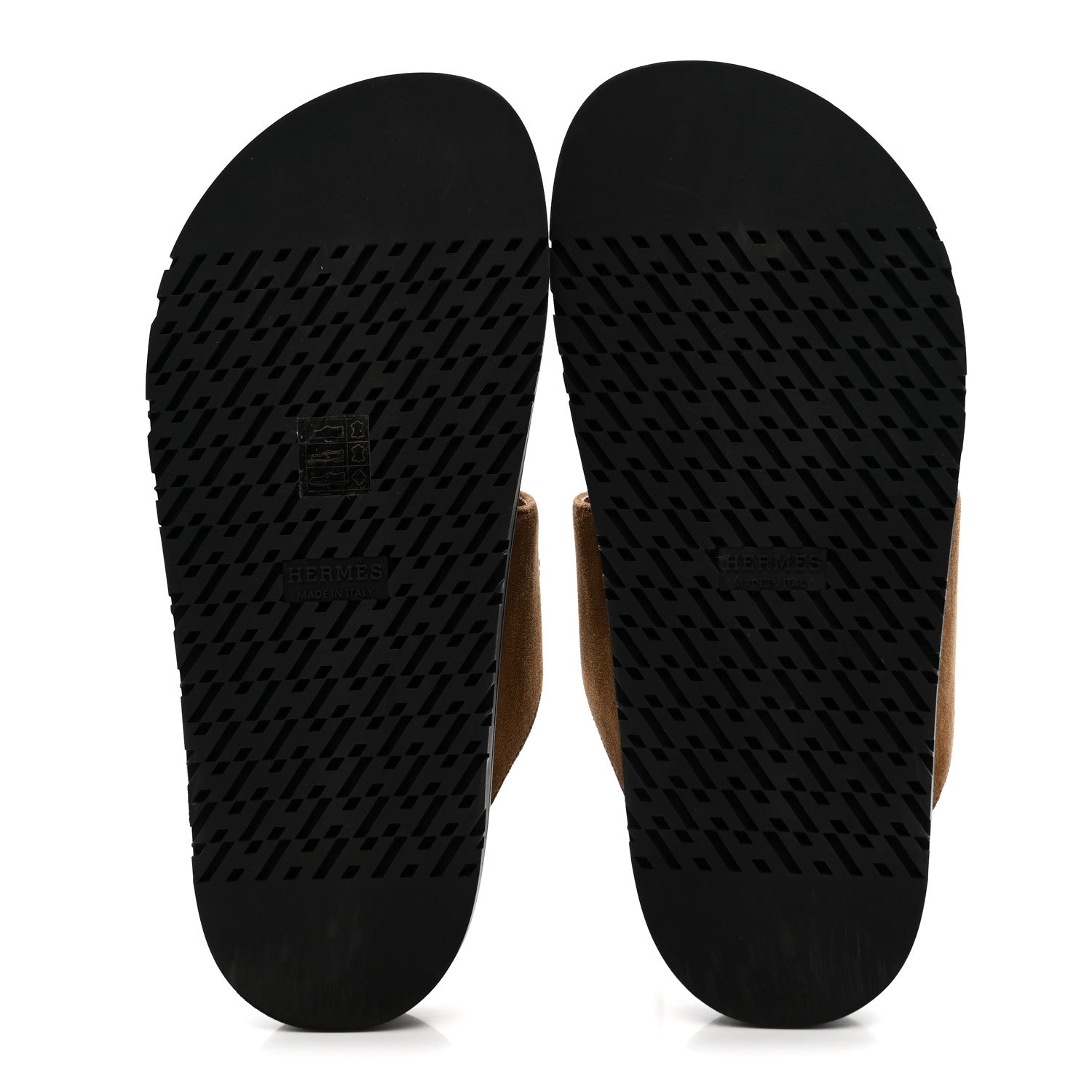 Suede Goatskin Womens Joyce Sandals 37 Brun Fume