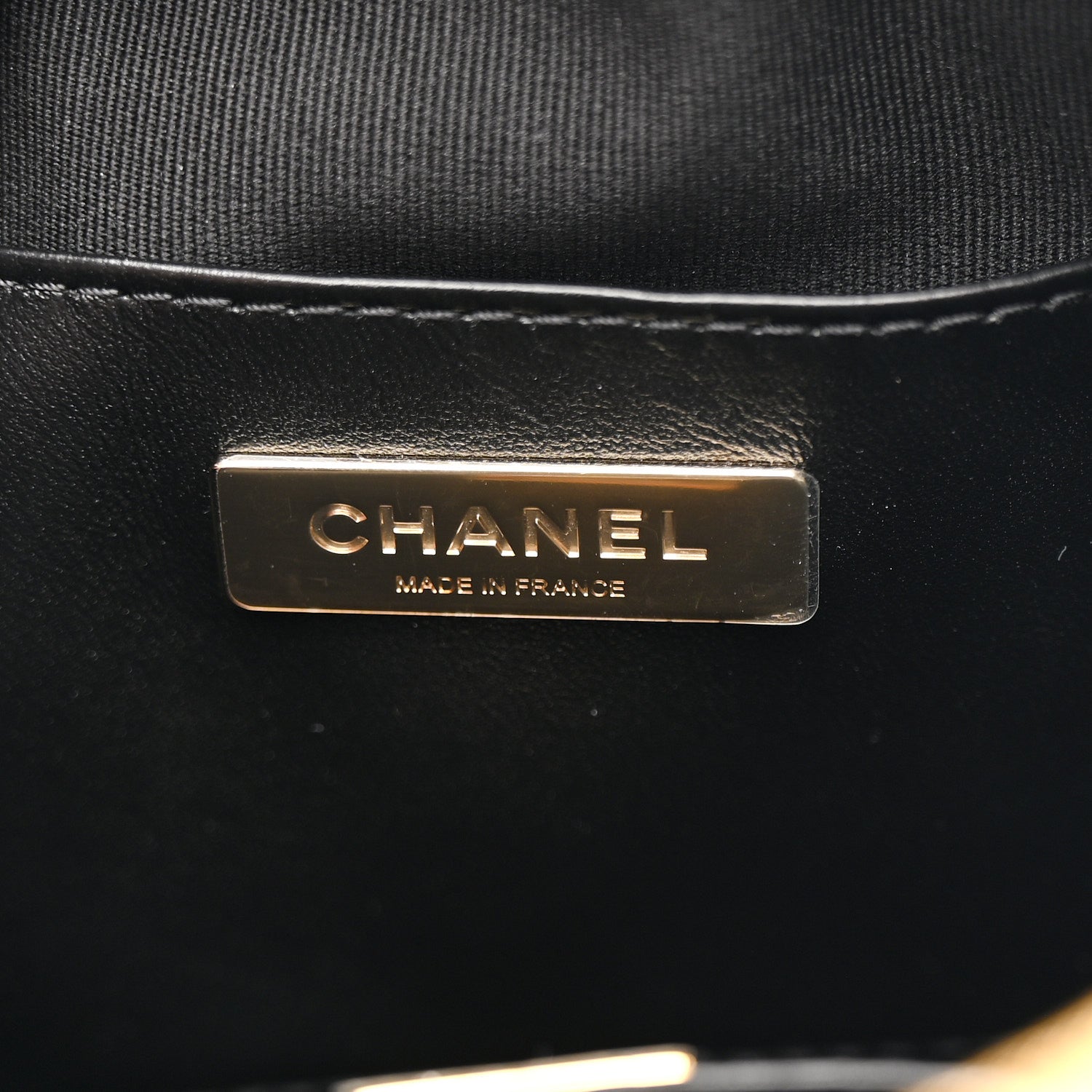 Lambskin Quilted Walk of Fame Star Bag Black
