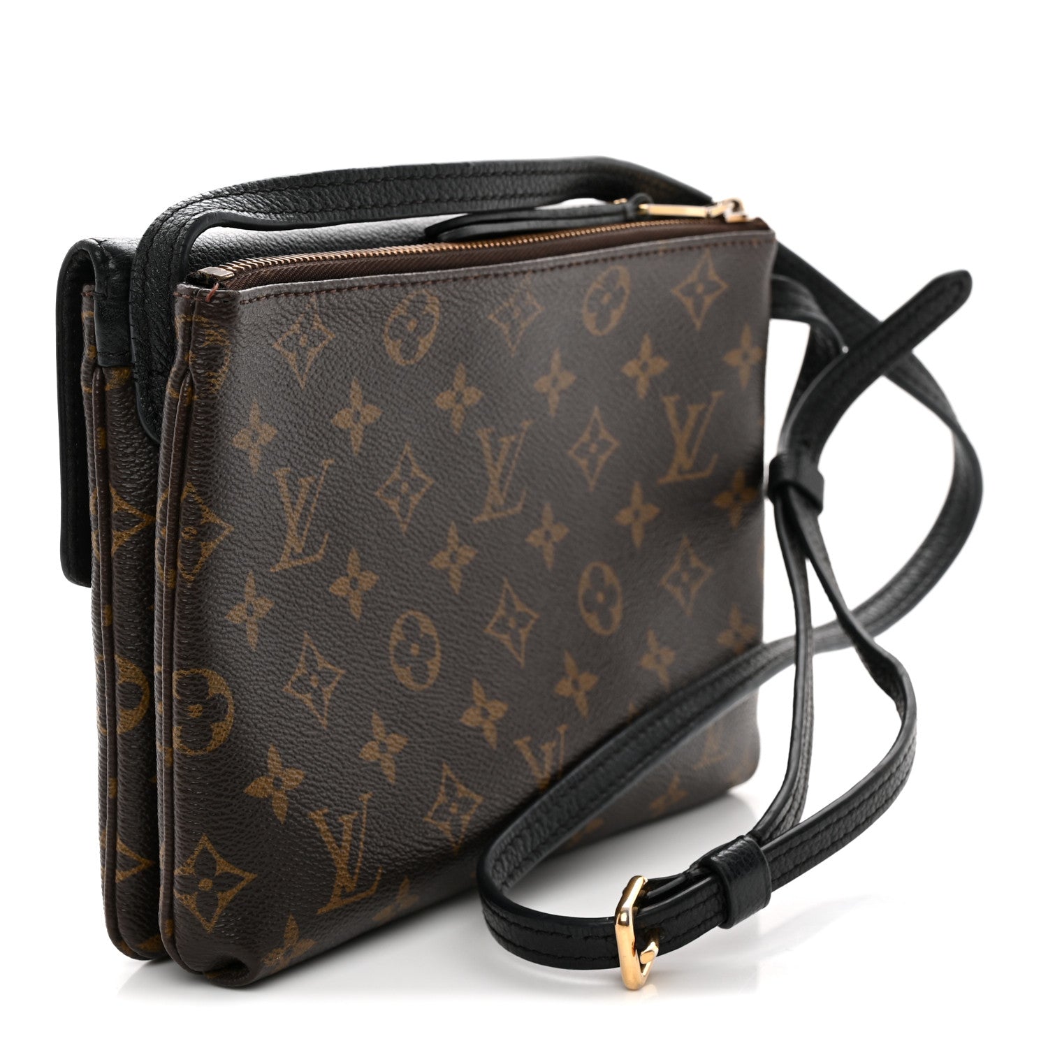 Monogram Twice Pochette Black