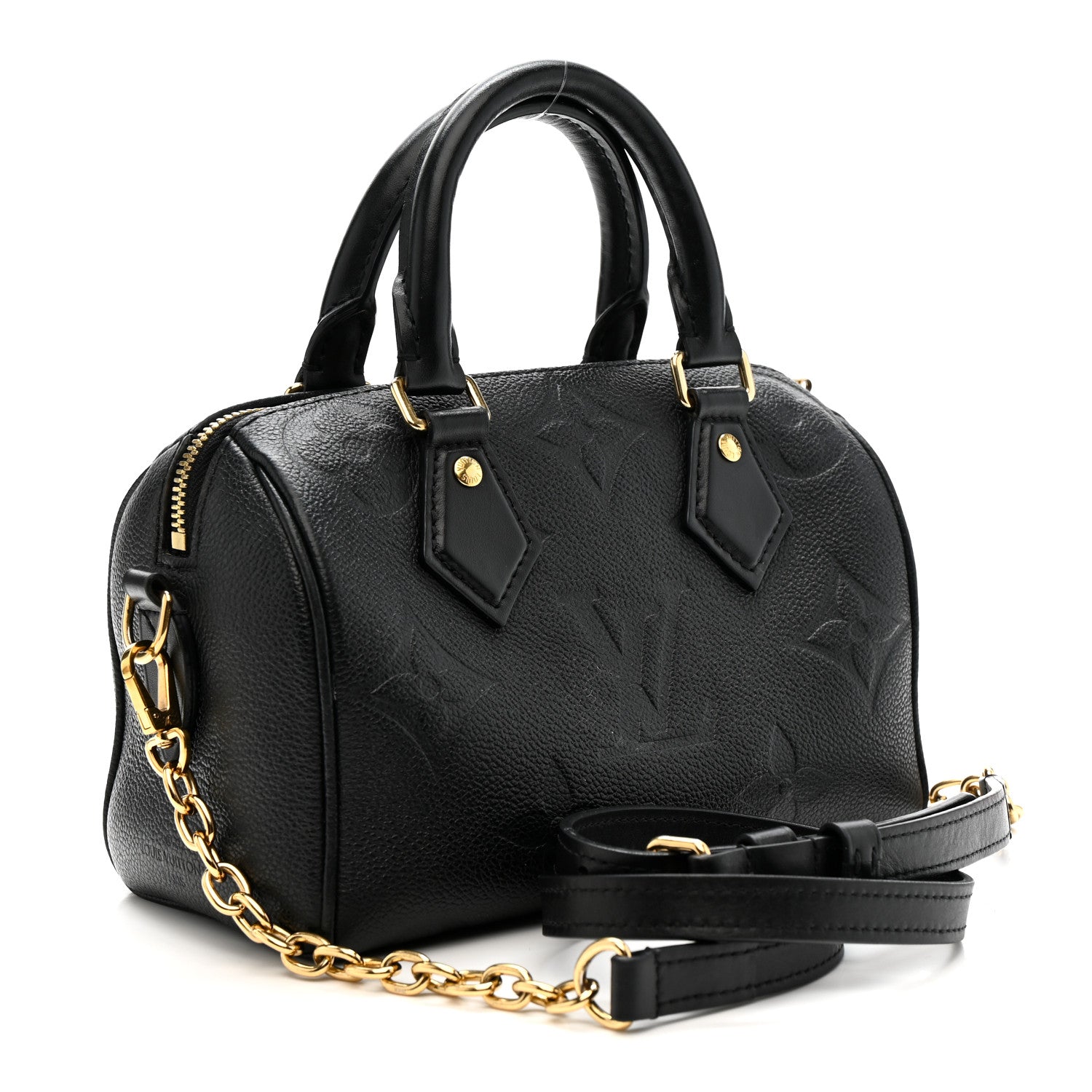 Empreinte Monogram Giant Speedy Bandouliere 20 Black