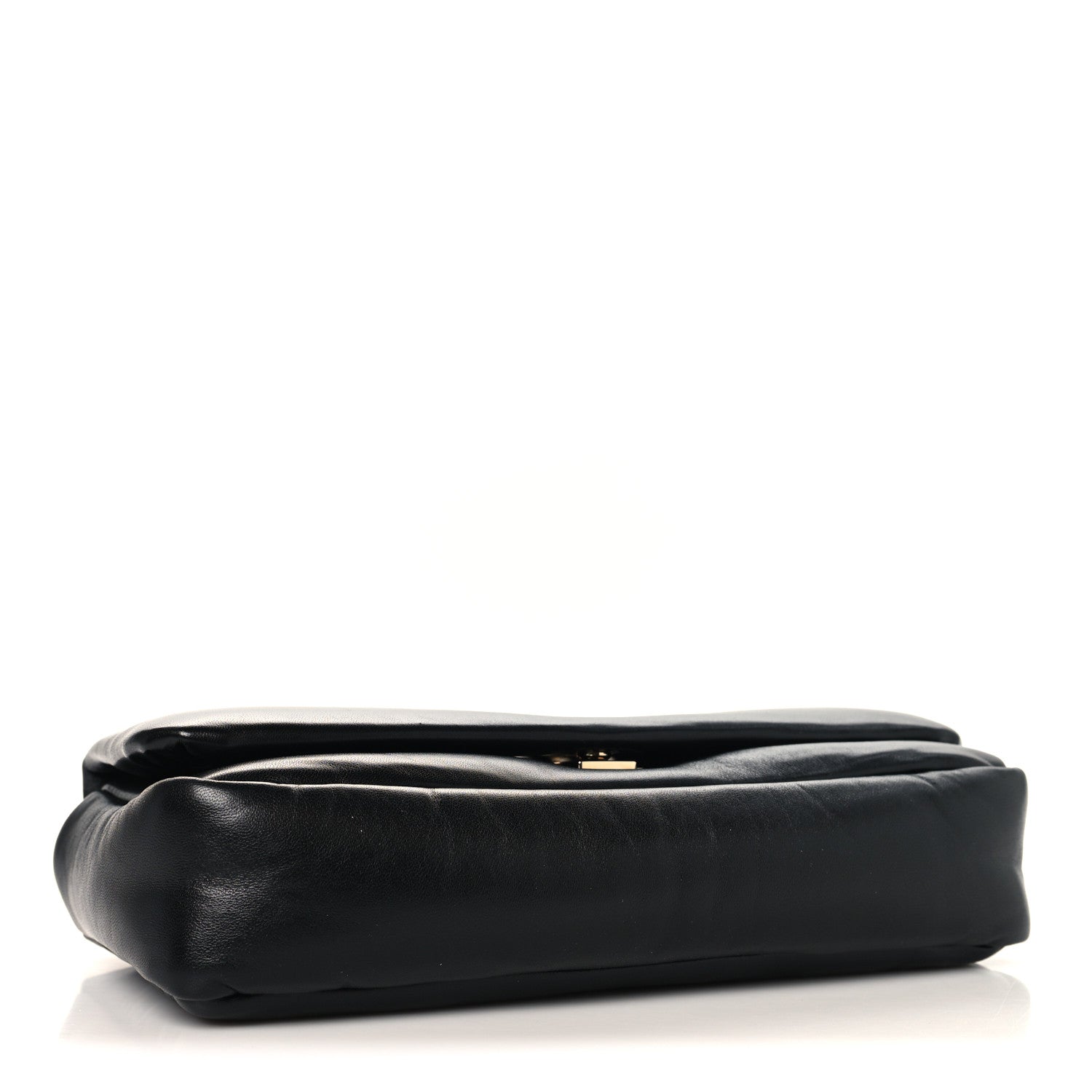 Lambskin Small GG Milano Top Handle Shoulder Bag Black