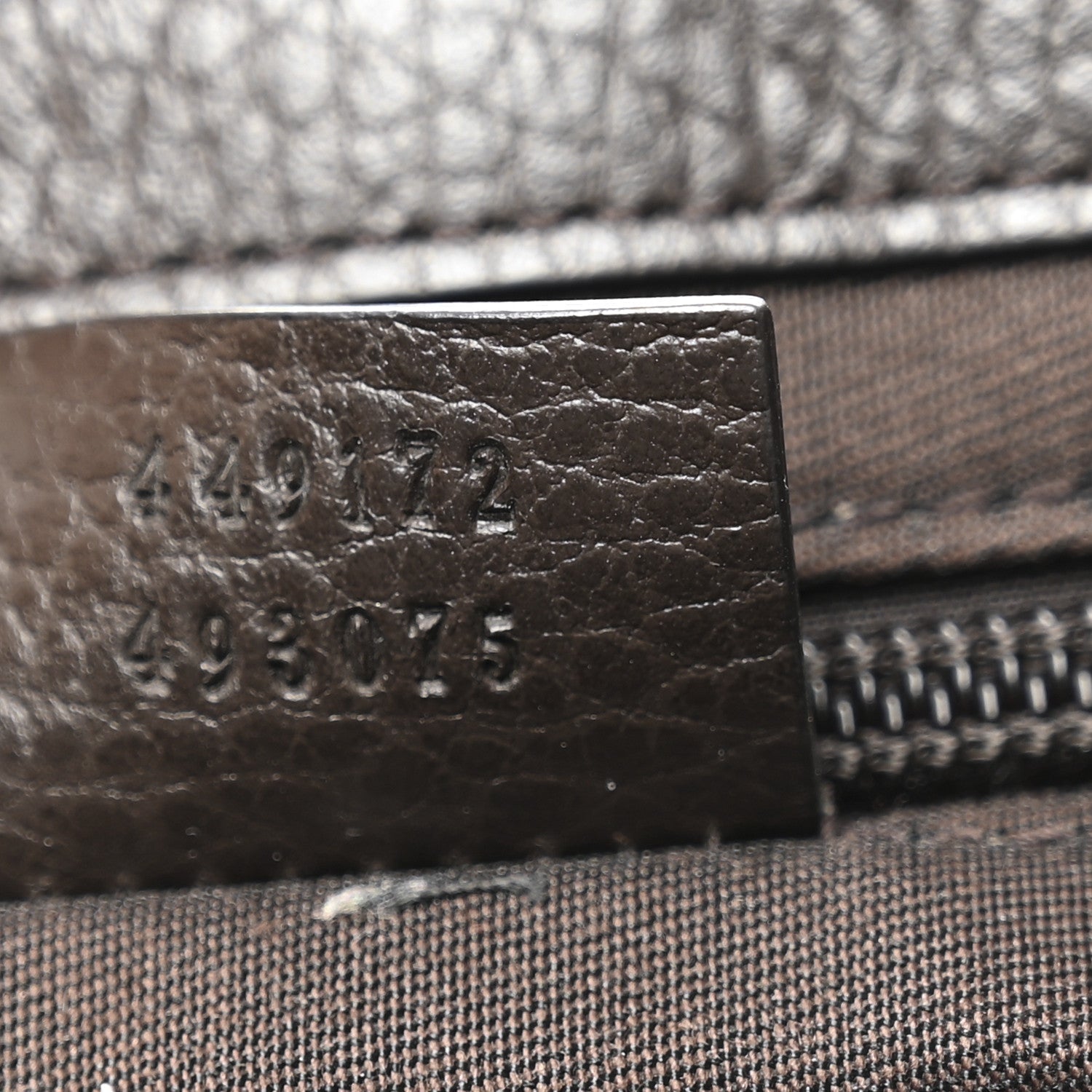 Monogram Flap Messenger Bag Beige Dark Brown