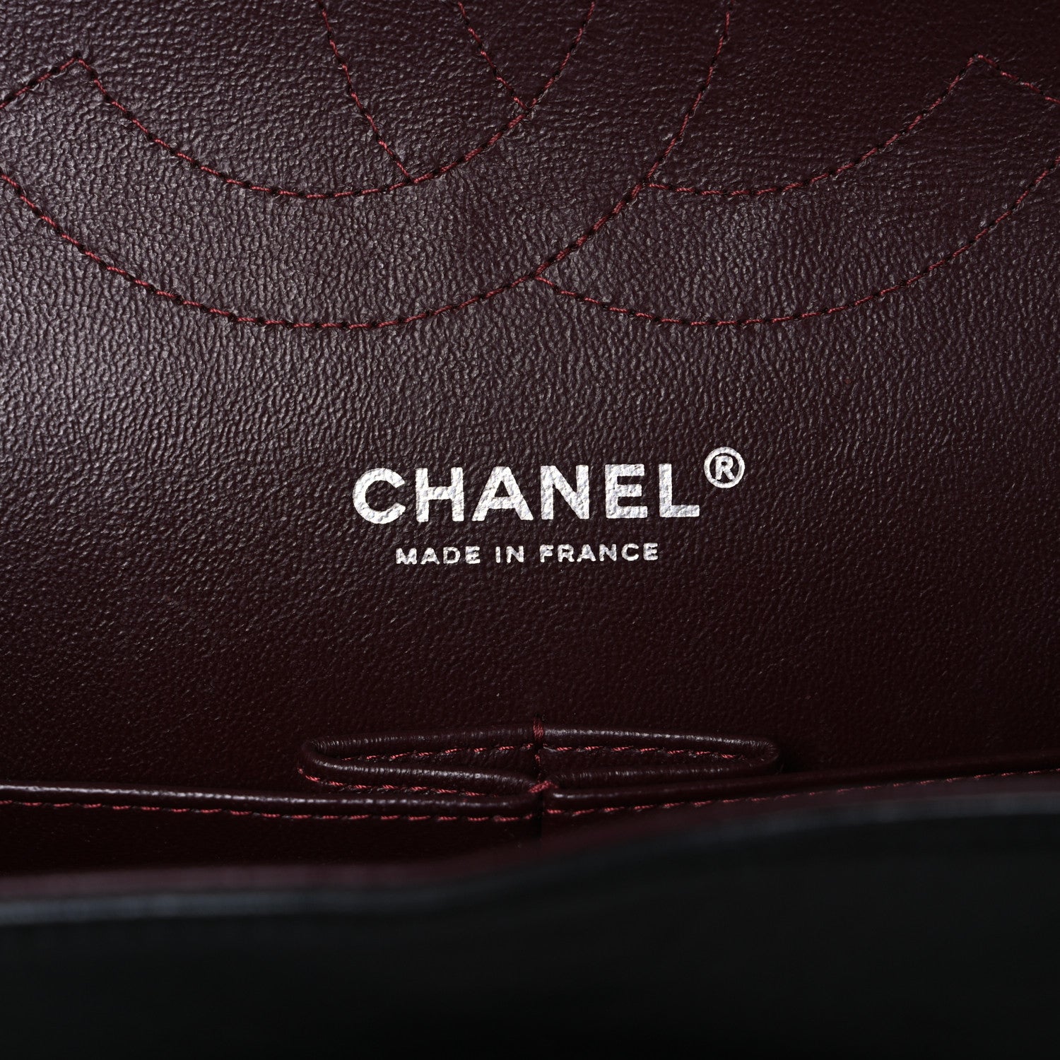Lambskin Quilted Jumbo Double Flap Black