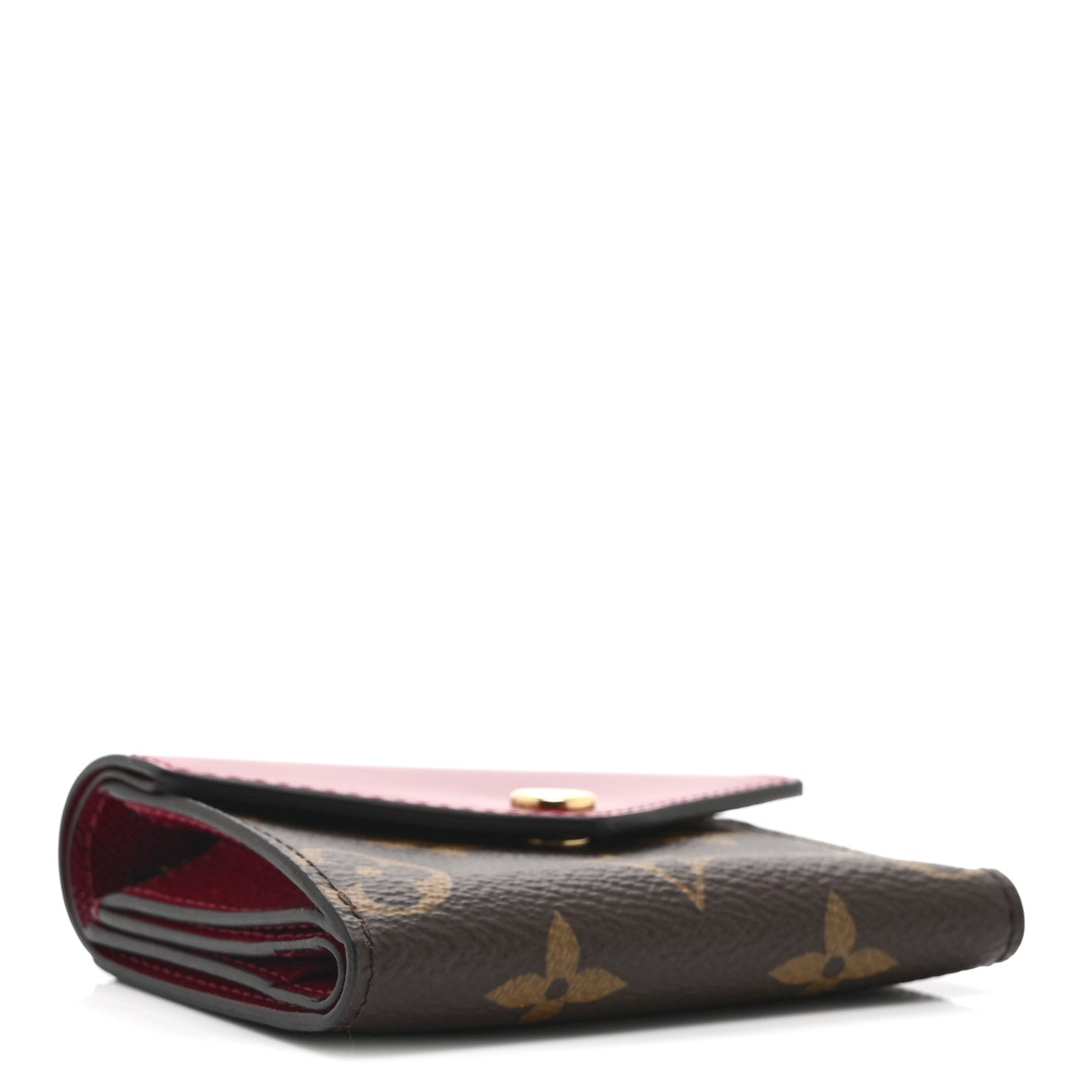 Monogram Zoe Wallet Fuchsia