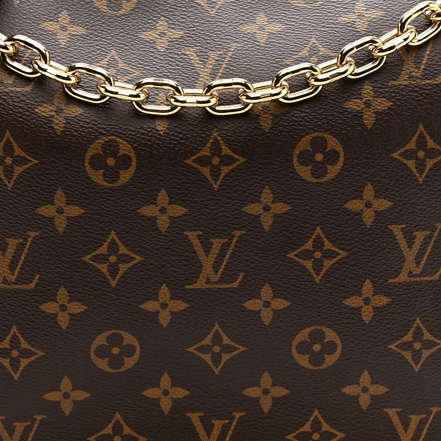 Reverse Monogram Loop Hobo