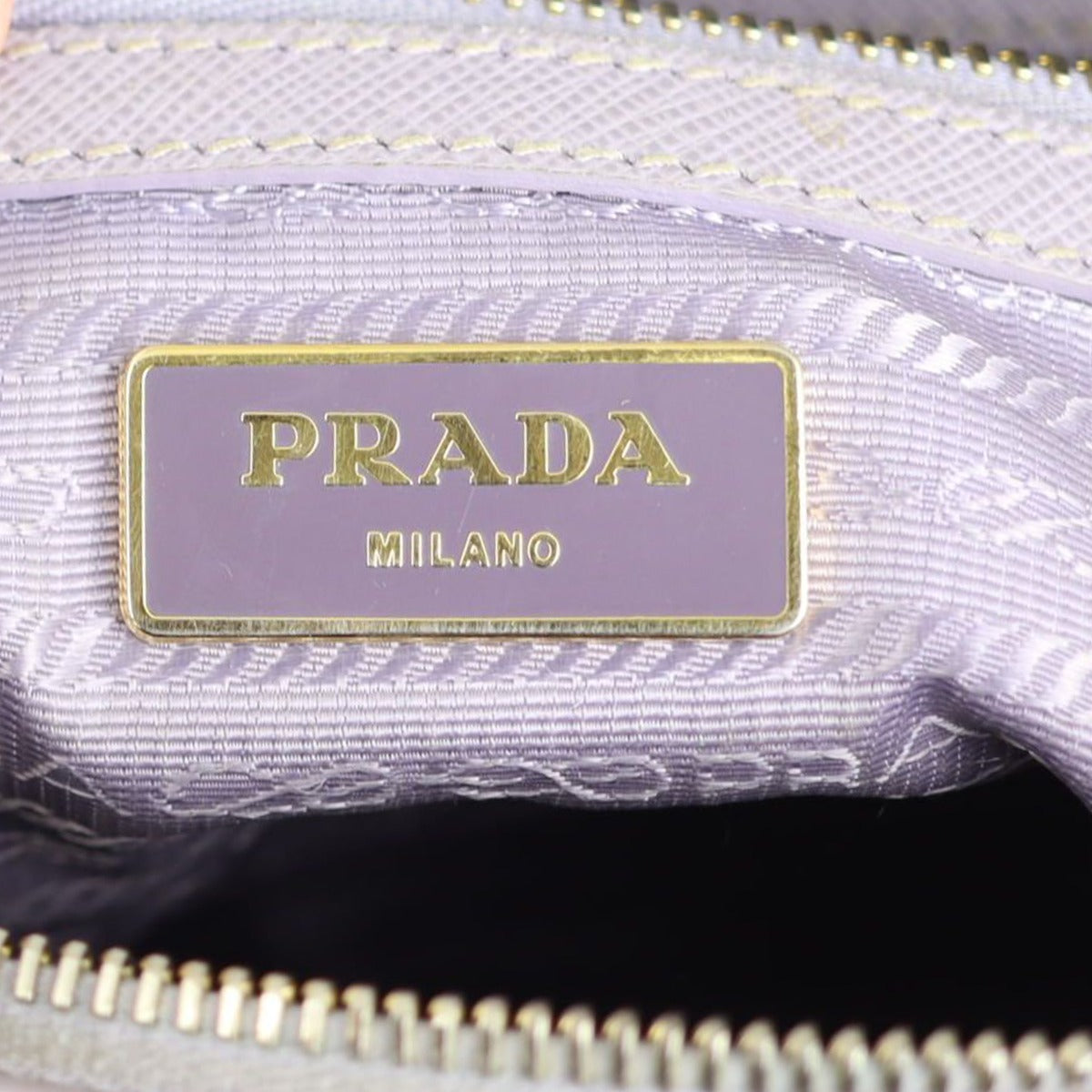 Prada Saffiano Lux Bauletto Bag Small