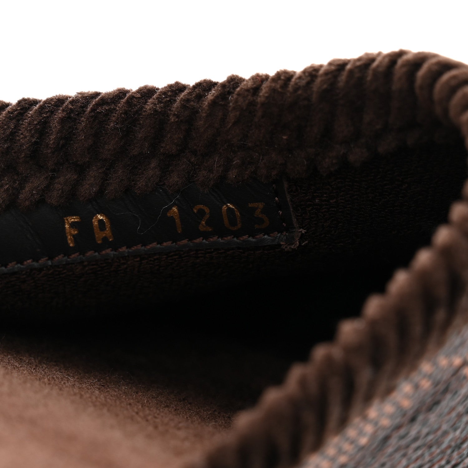 Damier Ebene Palace Slippers 35 Mocha