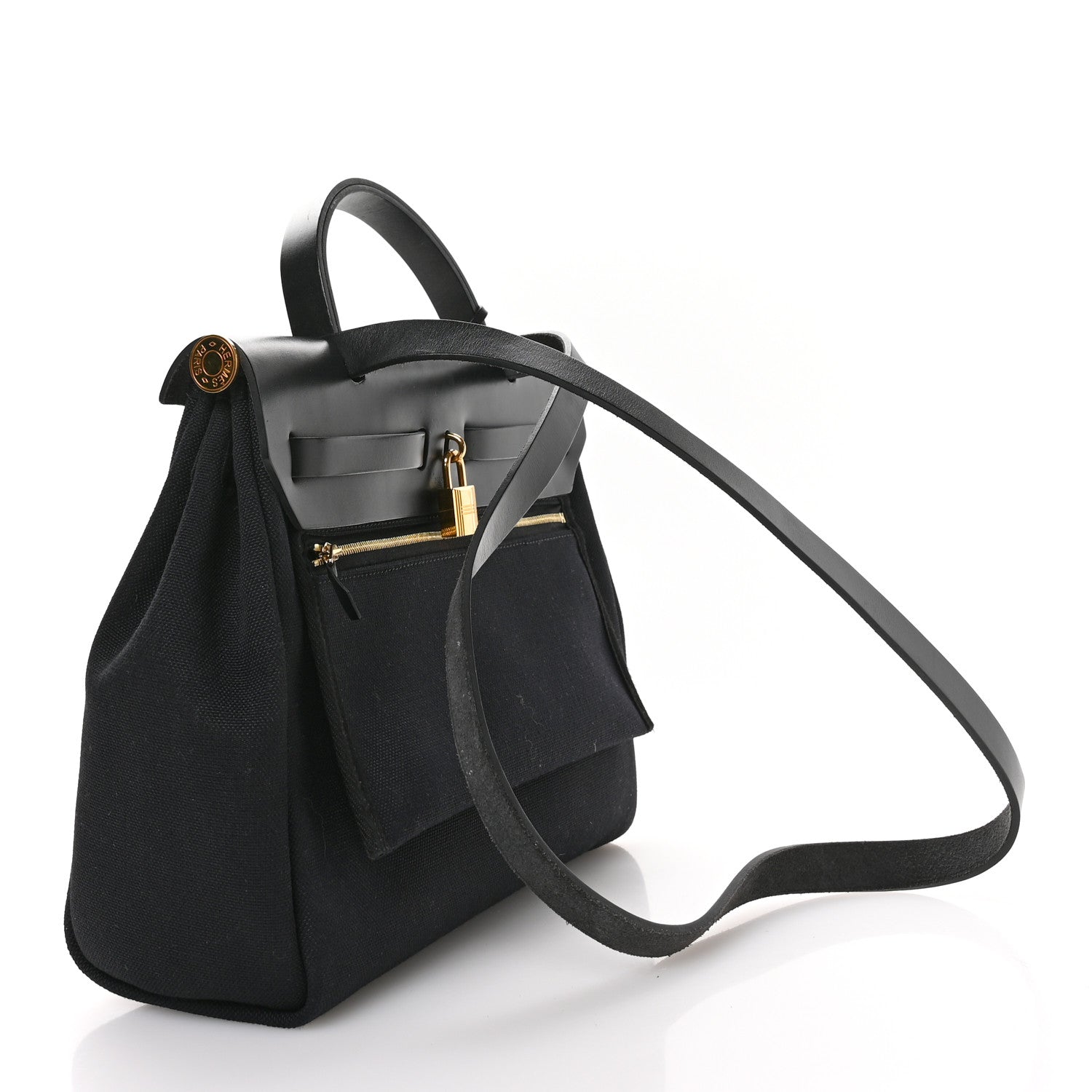 Military Toile Vache Hunter Herbag Zip PM 31 Black