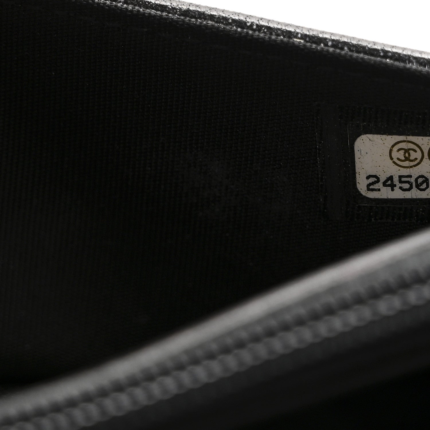 Velvet Pearl Diamond Embellished Wallet On Chain WOC Black