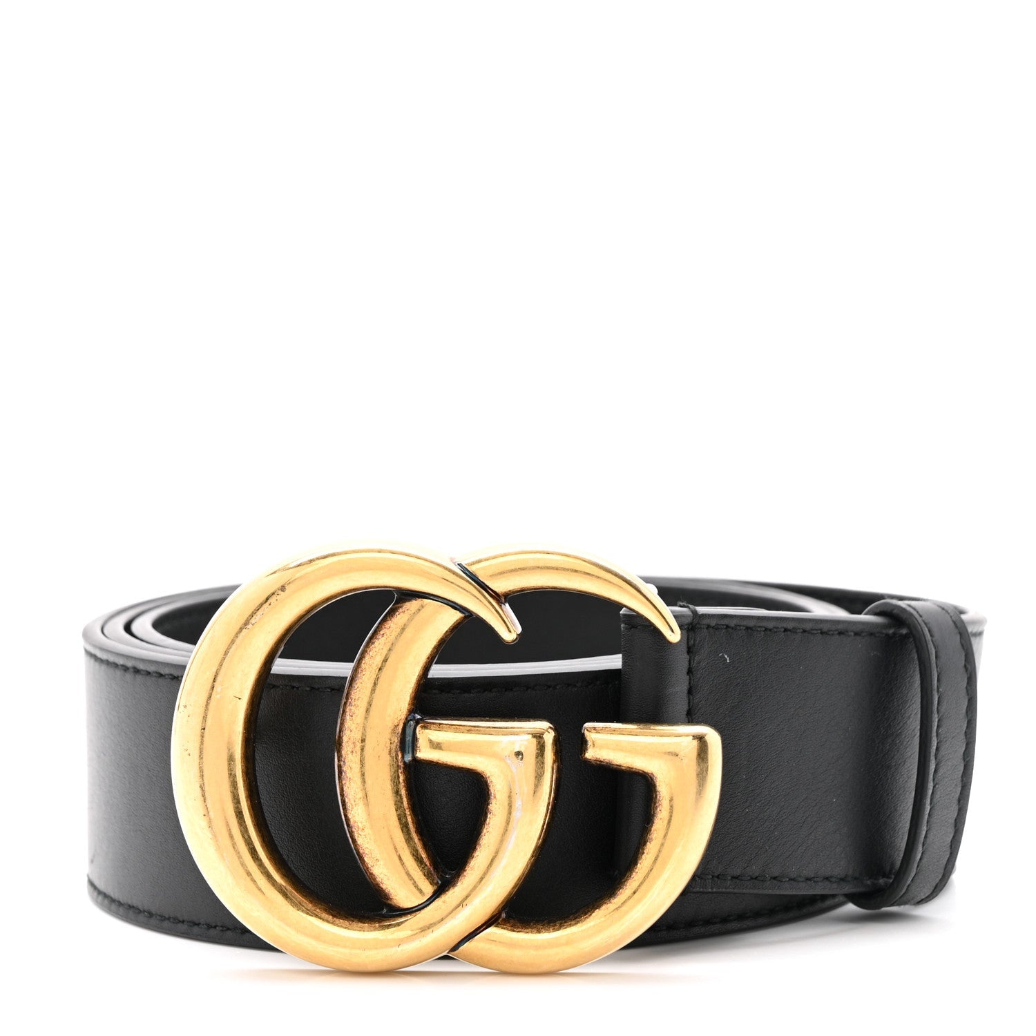 Calfskin Double G 40mm Belt 95 38 Black