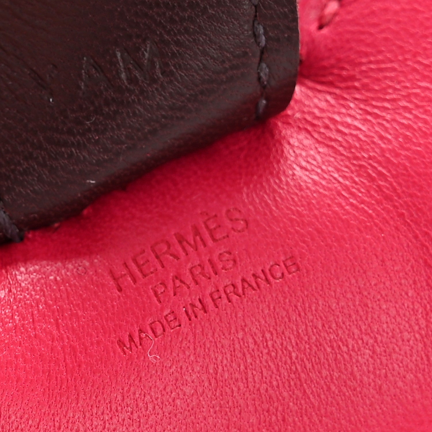 Milo Lambskin Grigri Rodeo Horse Bag Charm PM Rose Sakura Framboise Rouge Sellier