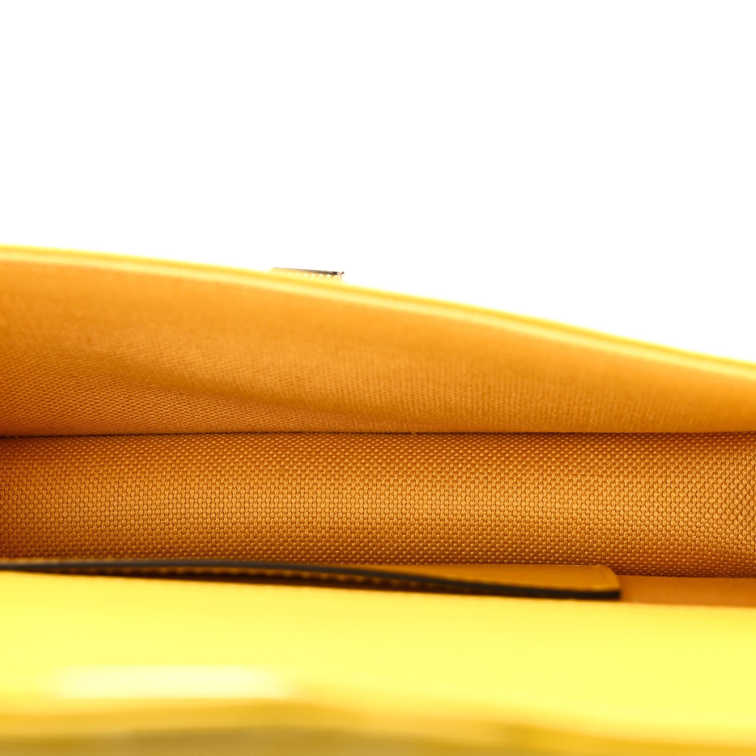 GG Monogram Textured Dollar Calfskin Mini Luce Shoulder Bag Yellow