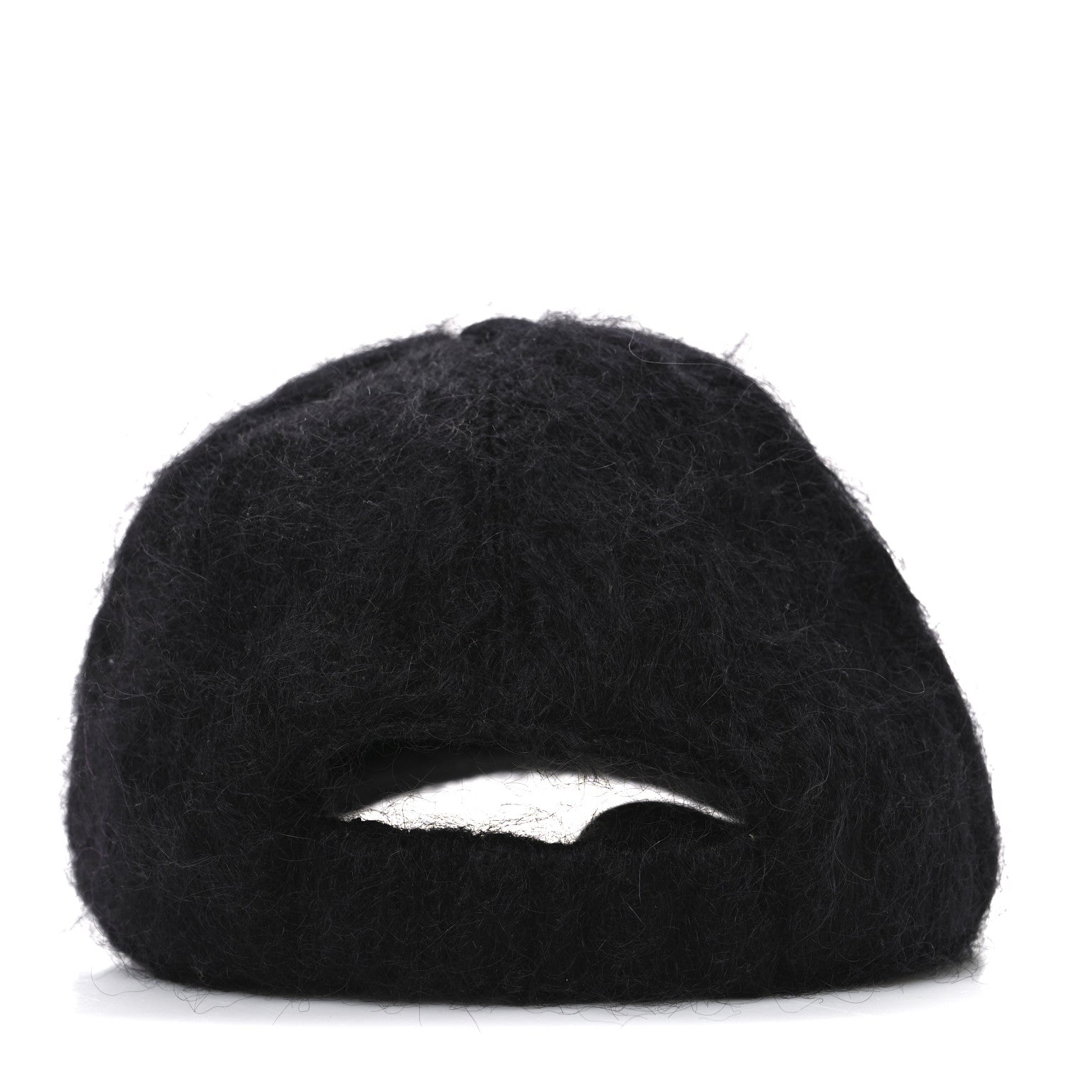 Mohair GG Lauren Baseball Hat L Black