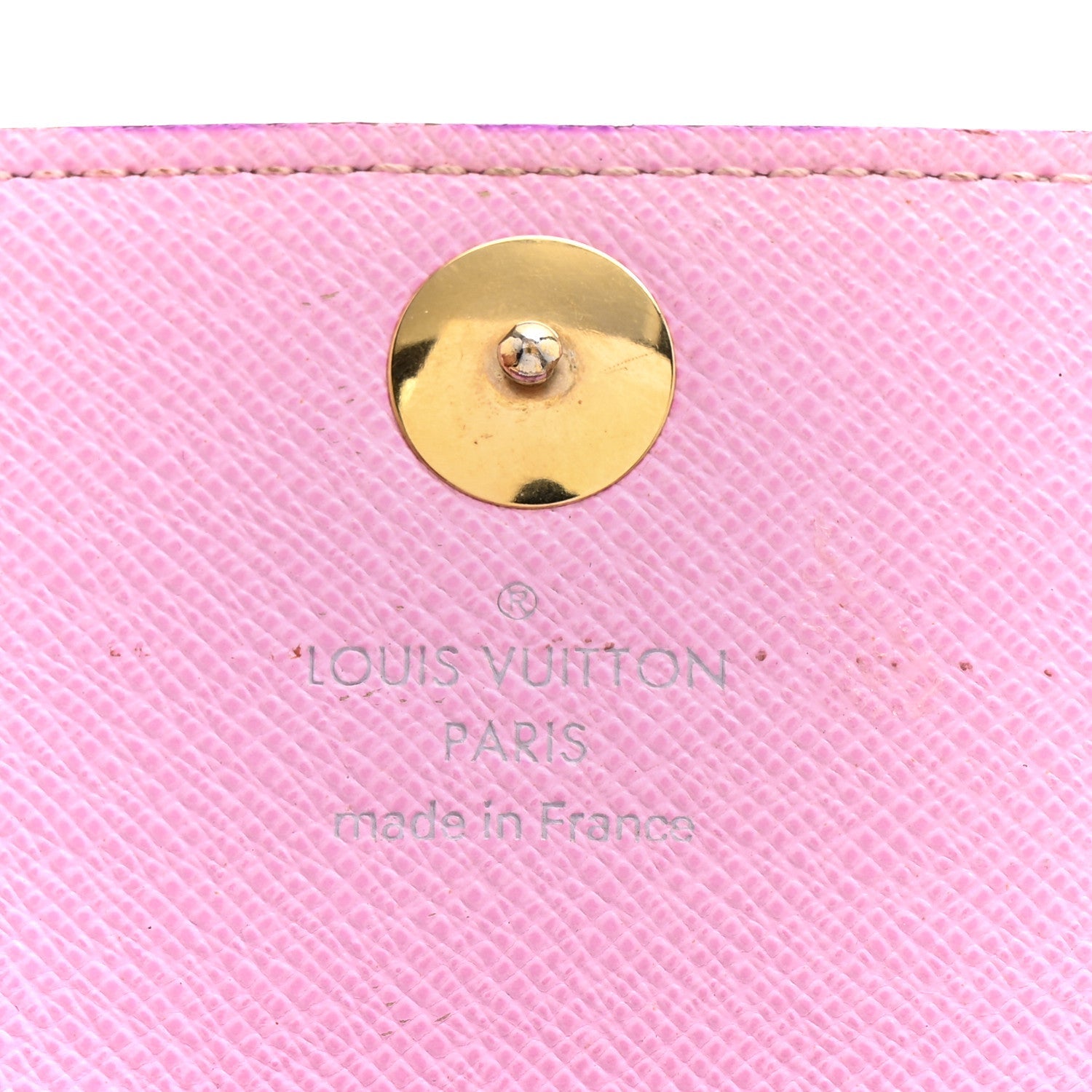 Monogram Multicolor Sarah Wallet White Litchi