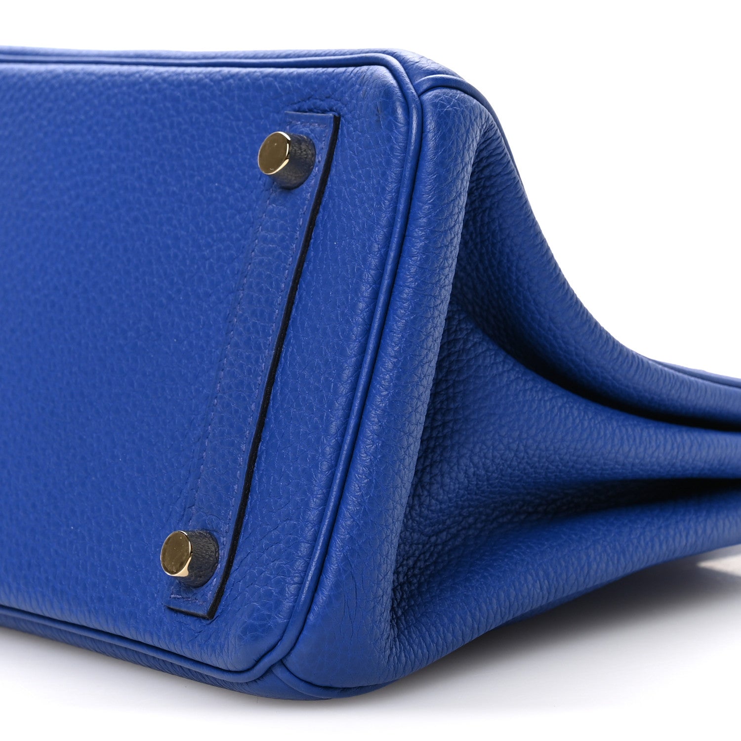 Togo Birkin 25 Bleu Electrique