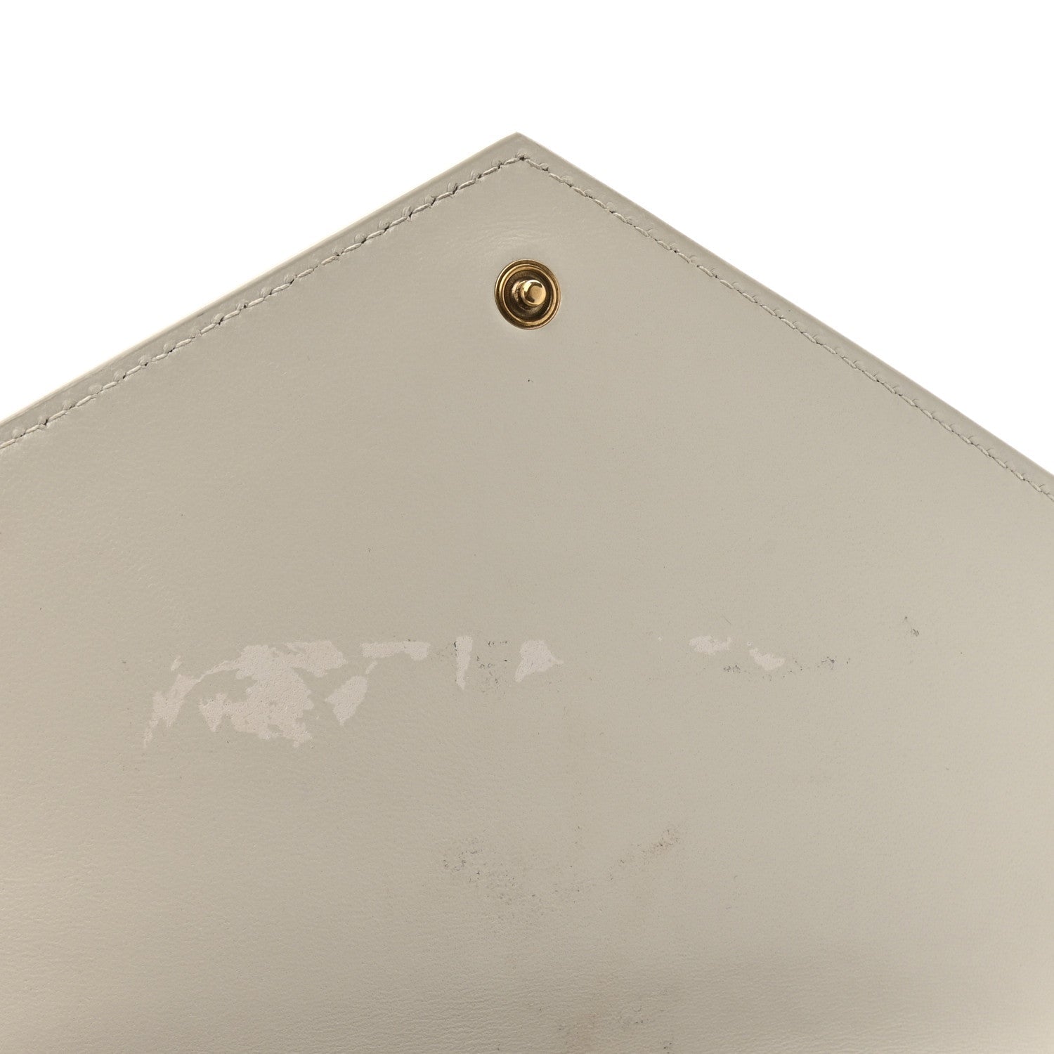 Nappa Monogram Cassandre Flap Pouch Crema Soft
