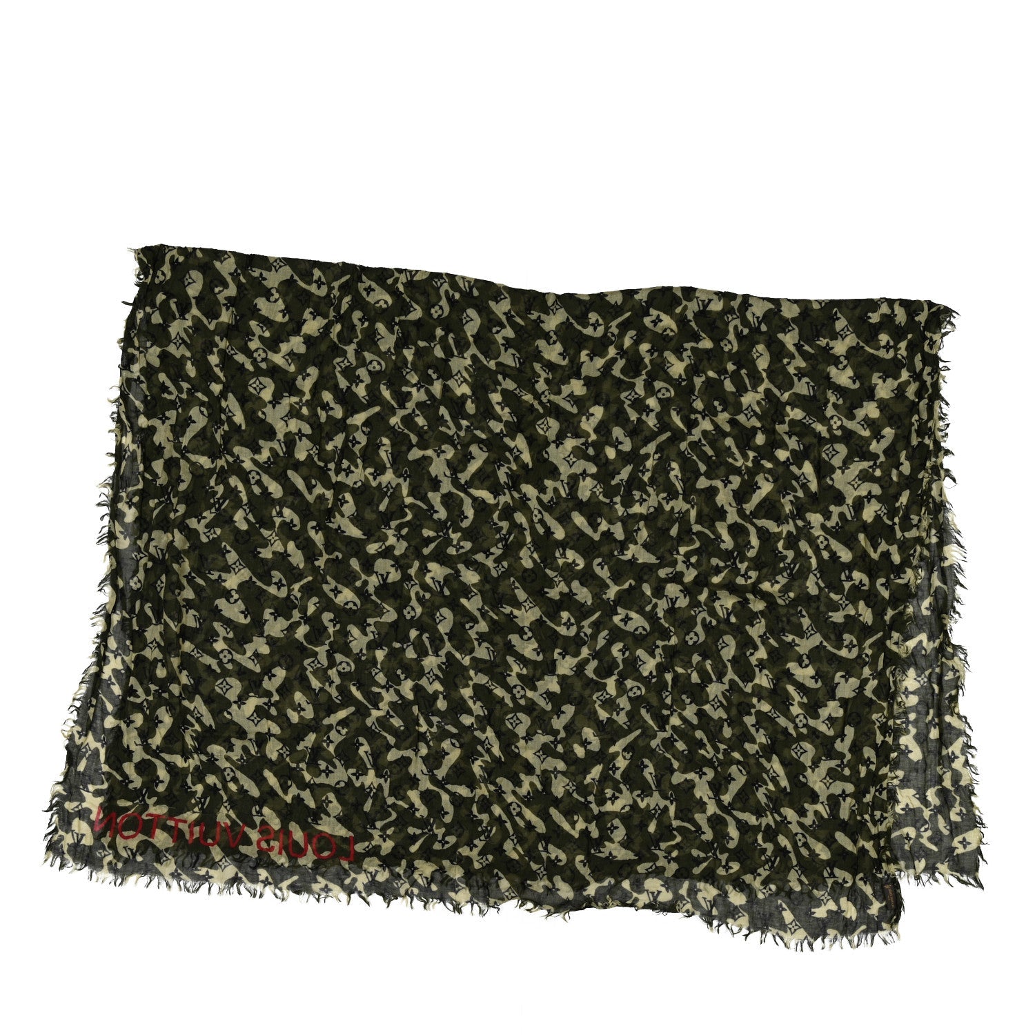 Etole Monogramouflage Scarf