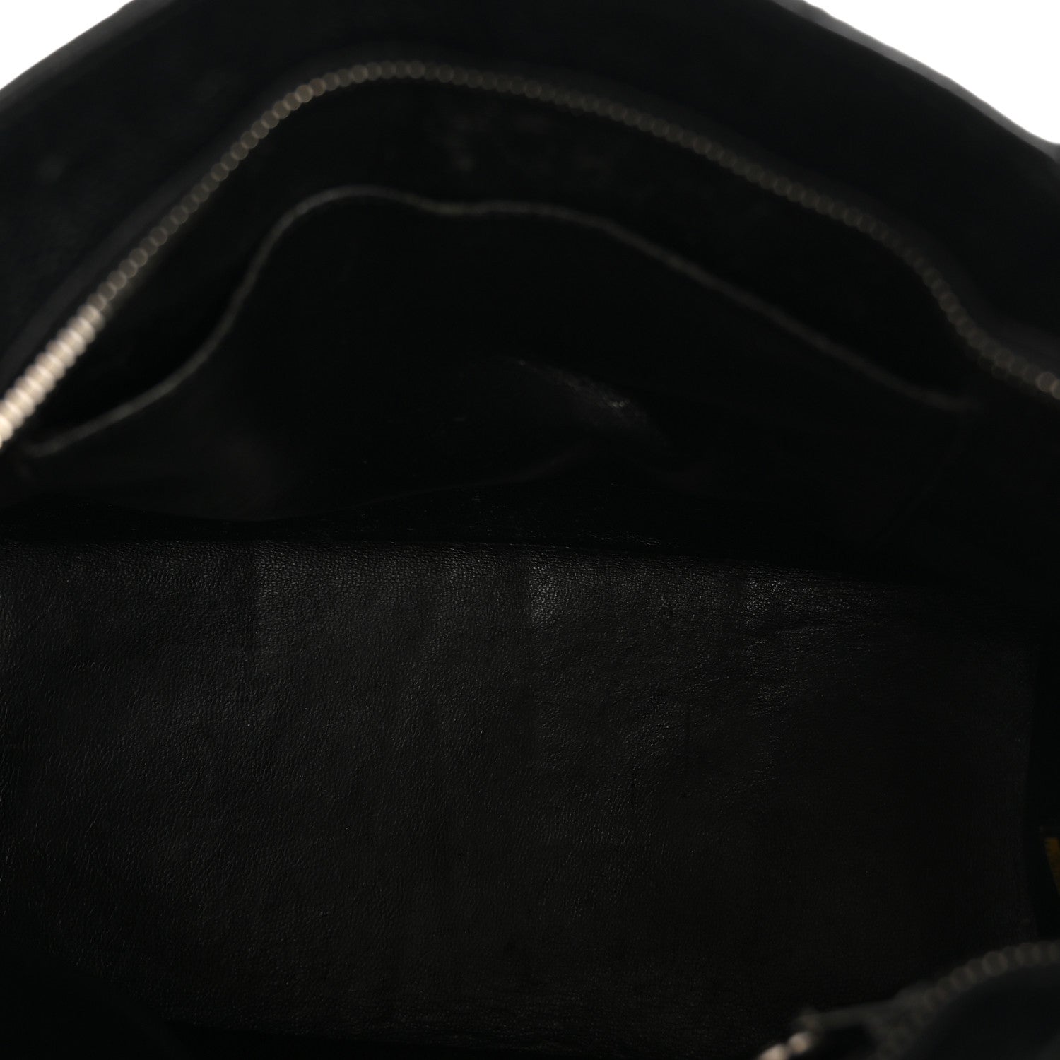 Caviar Quilted Medallion Tote Black
