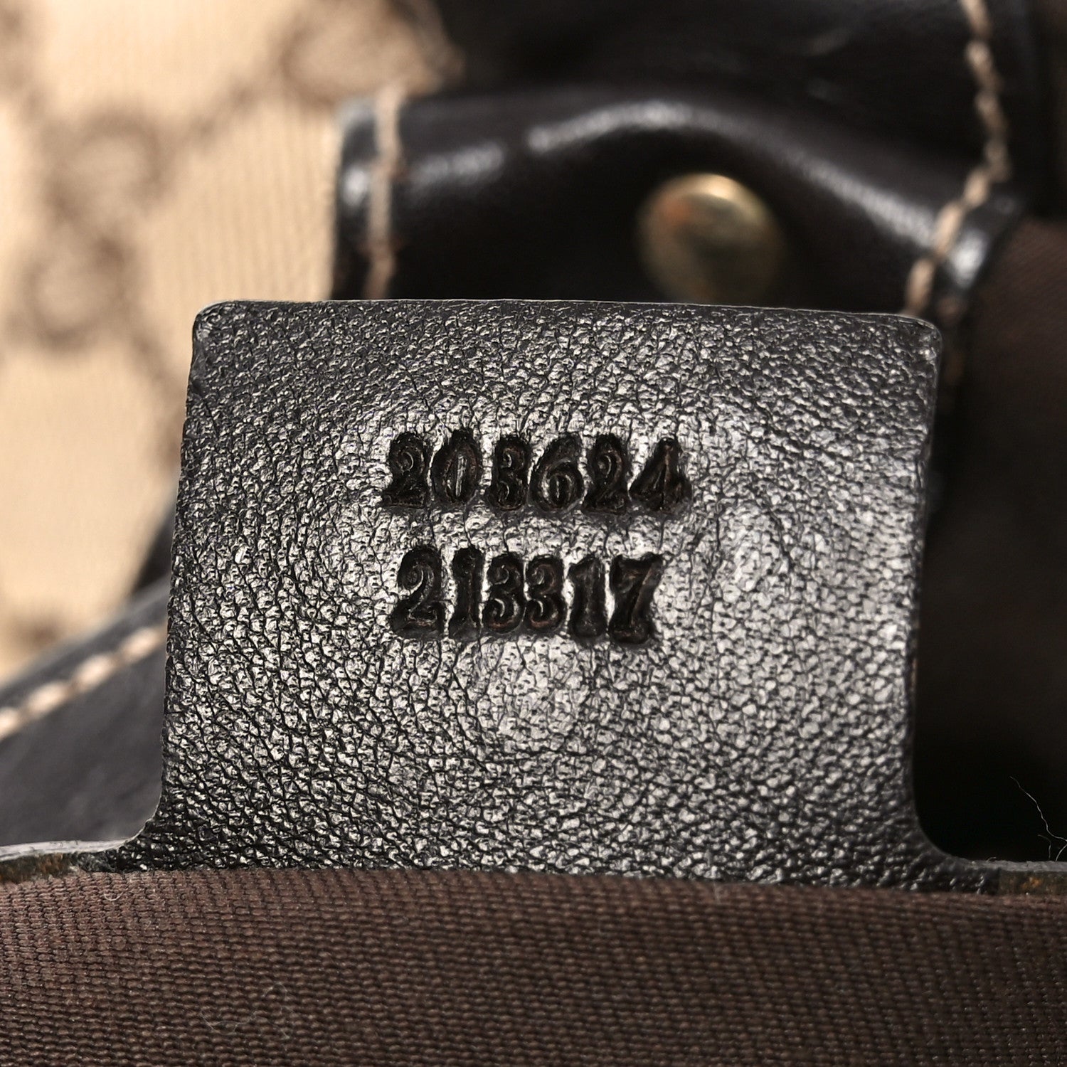 Monogram Studded Medium Pelham Shoulder Bag Dark Brown