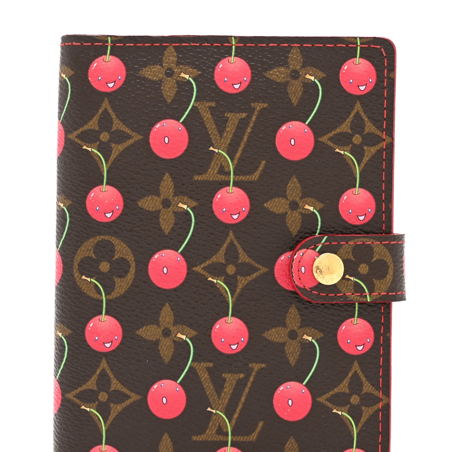 Monogram Cerises Small Ring Agenda Cover
