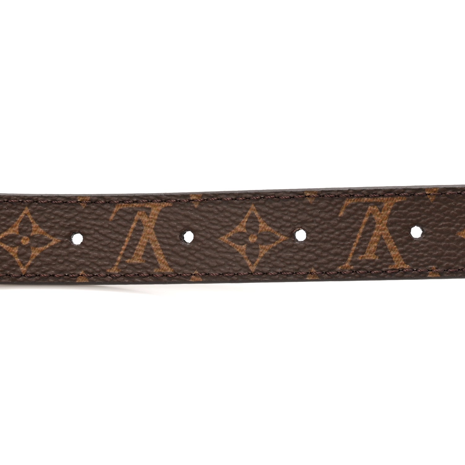 Monogram 20MM LV Circle Prime Reversible Belt 80 32 Black