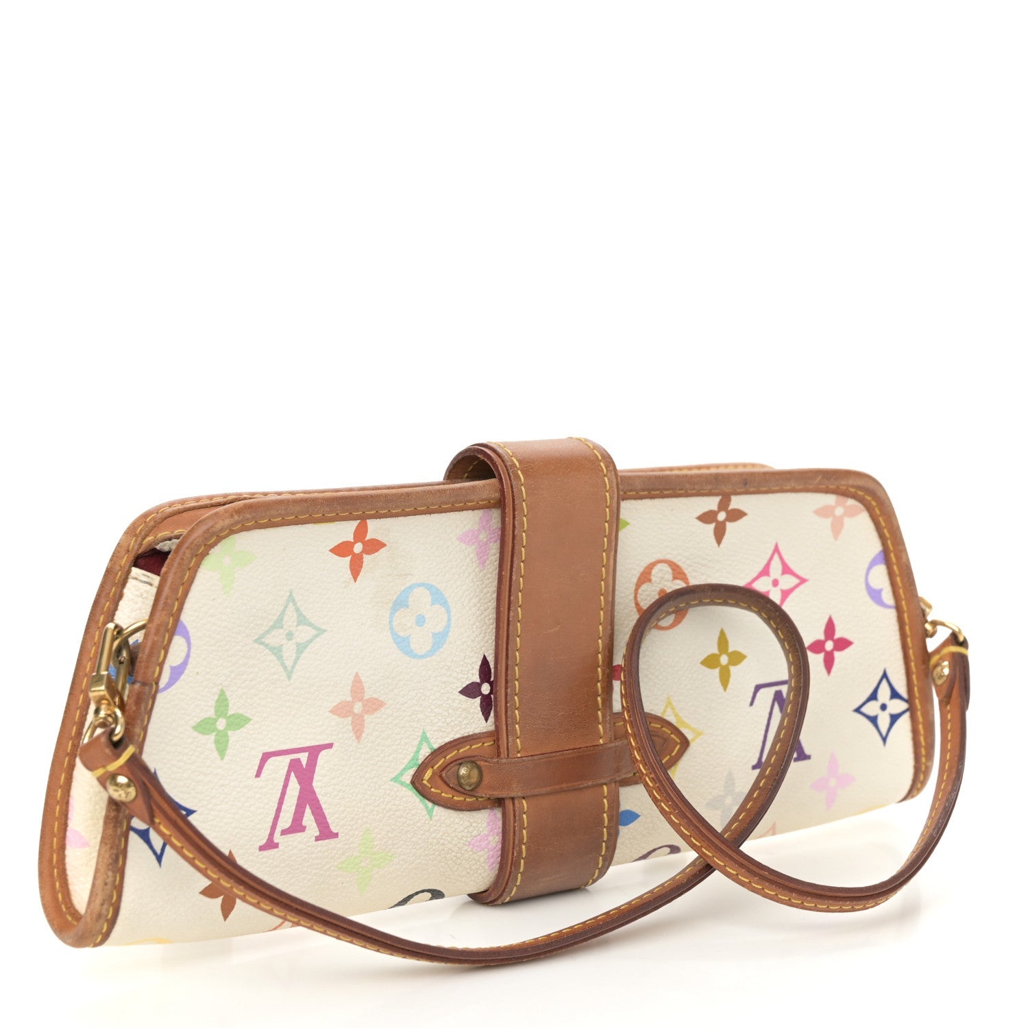 Monogram Multicolor Shirley White