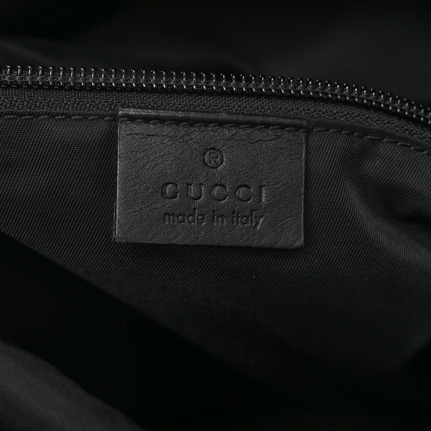Techno Canvas Web Single Buckle Backpack Black