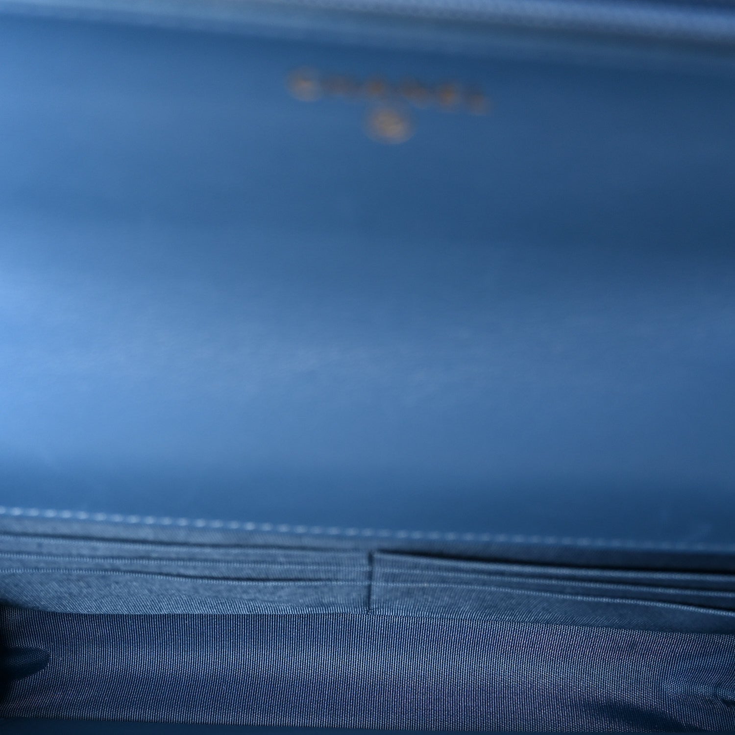 Lambskin Quilted Chanel 19 Wallet On Chain WOC Blue