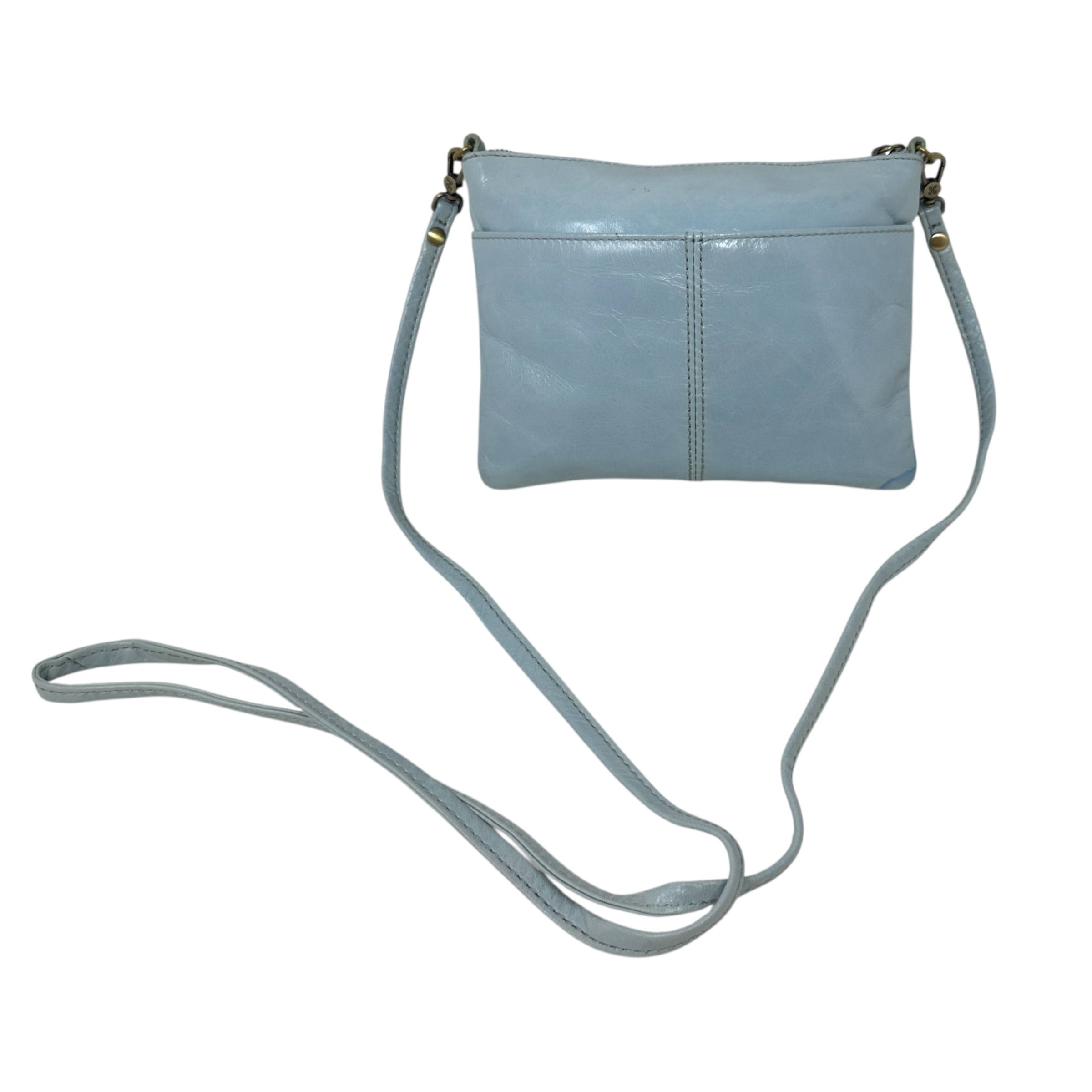 Stroll Leather Crossbody In Whisper Blue By Hobo Intl, Size: Small