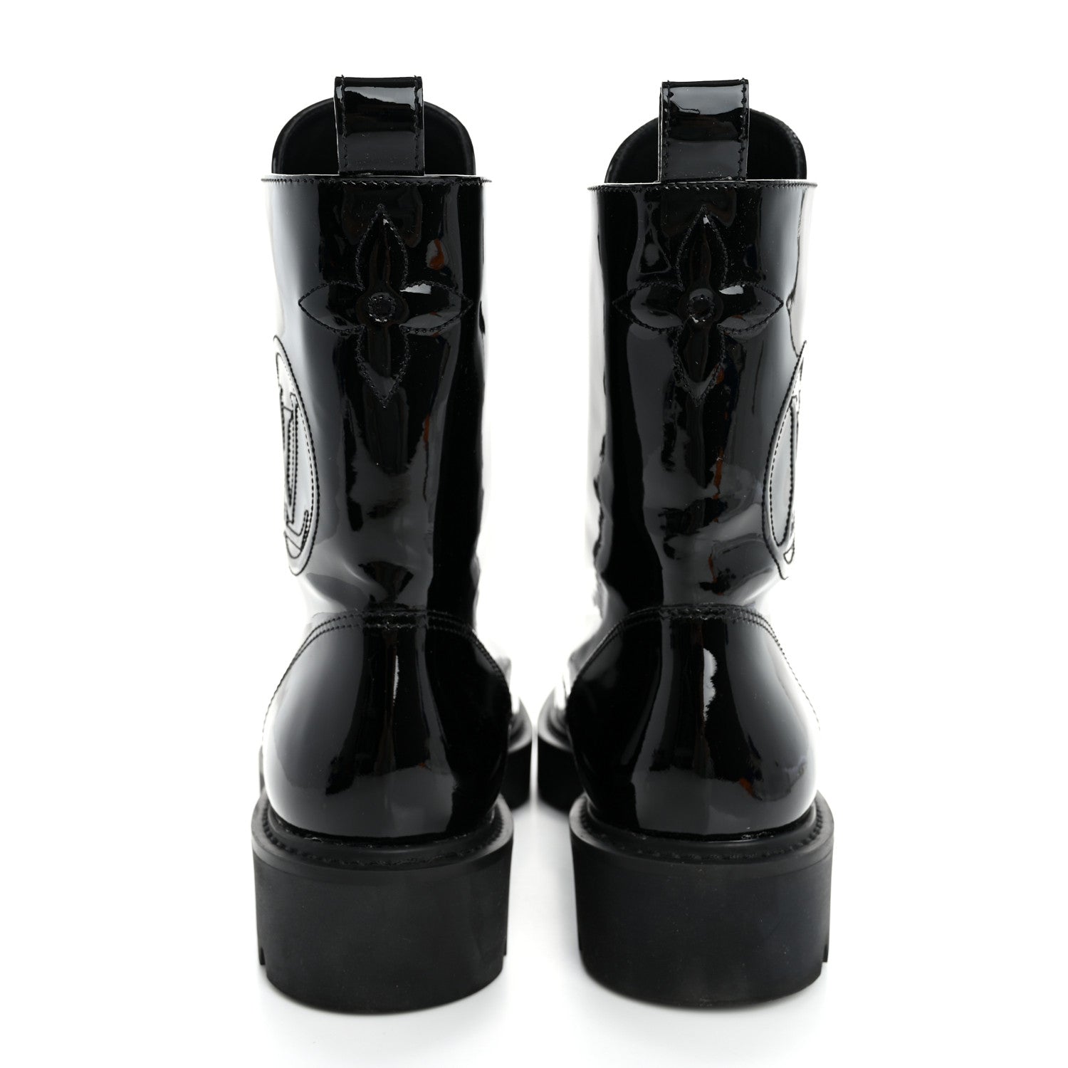 Patent Territory Flat Ranger Boots 38 Black