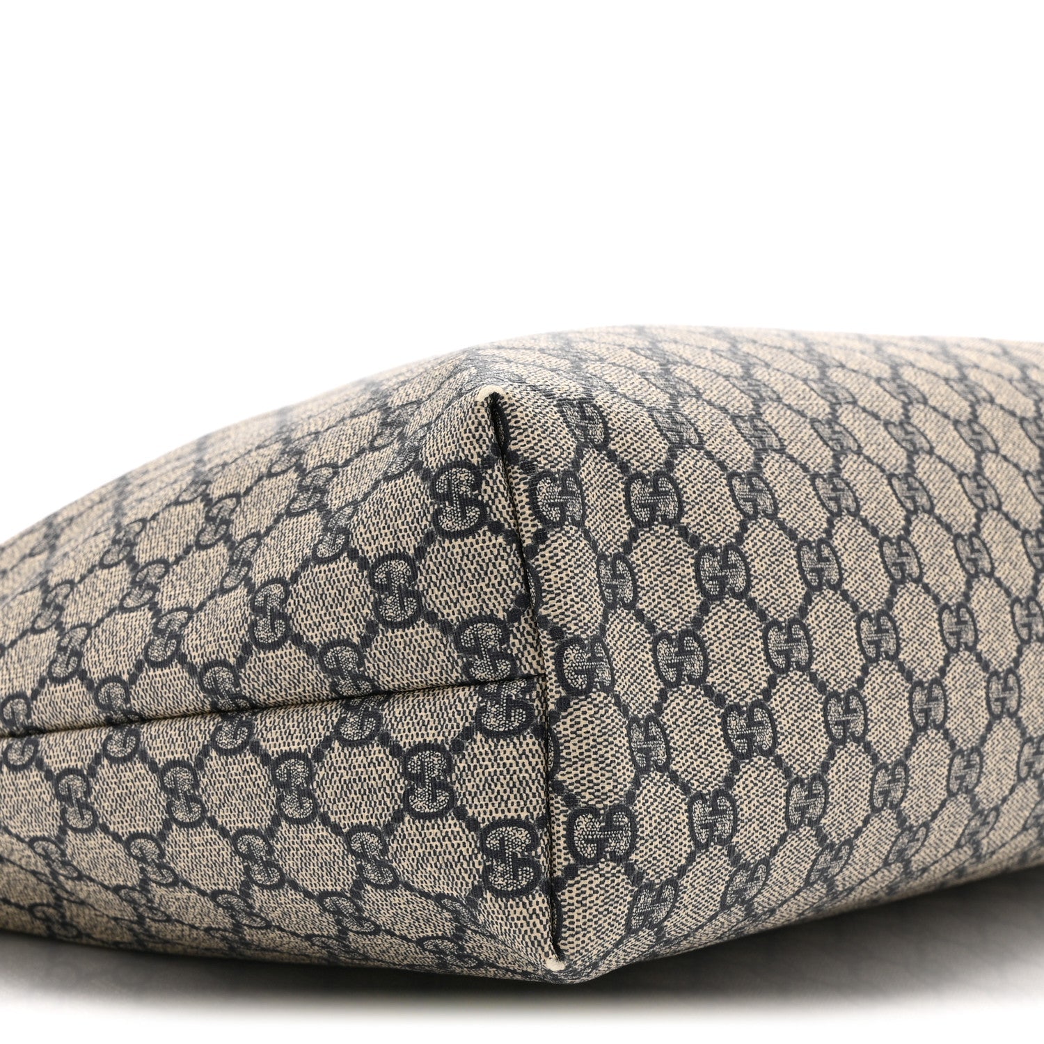 GG Plus Monogram Medium Signature Web Loop Tote Navy