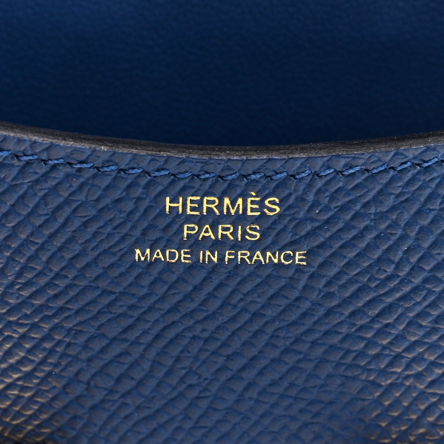 Epsom Constance Slim Wallet Bleu Tie