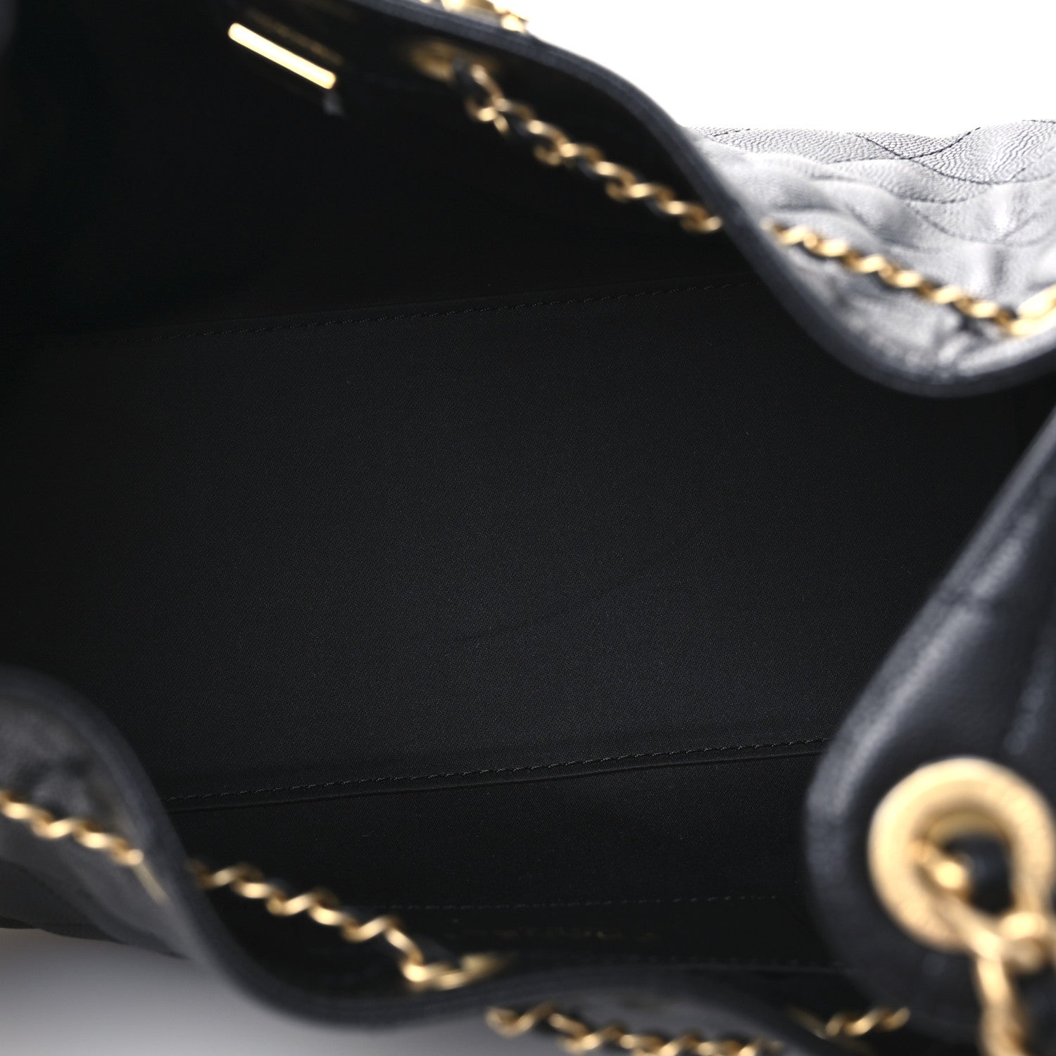 Caviar Quilted Small Chanel 25 Handbag Black