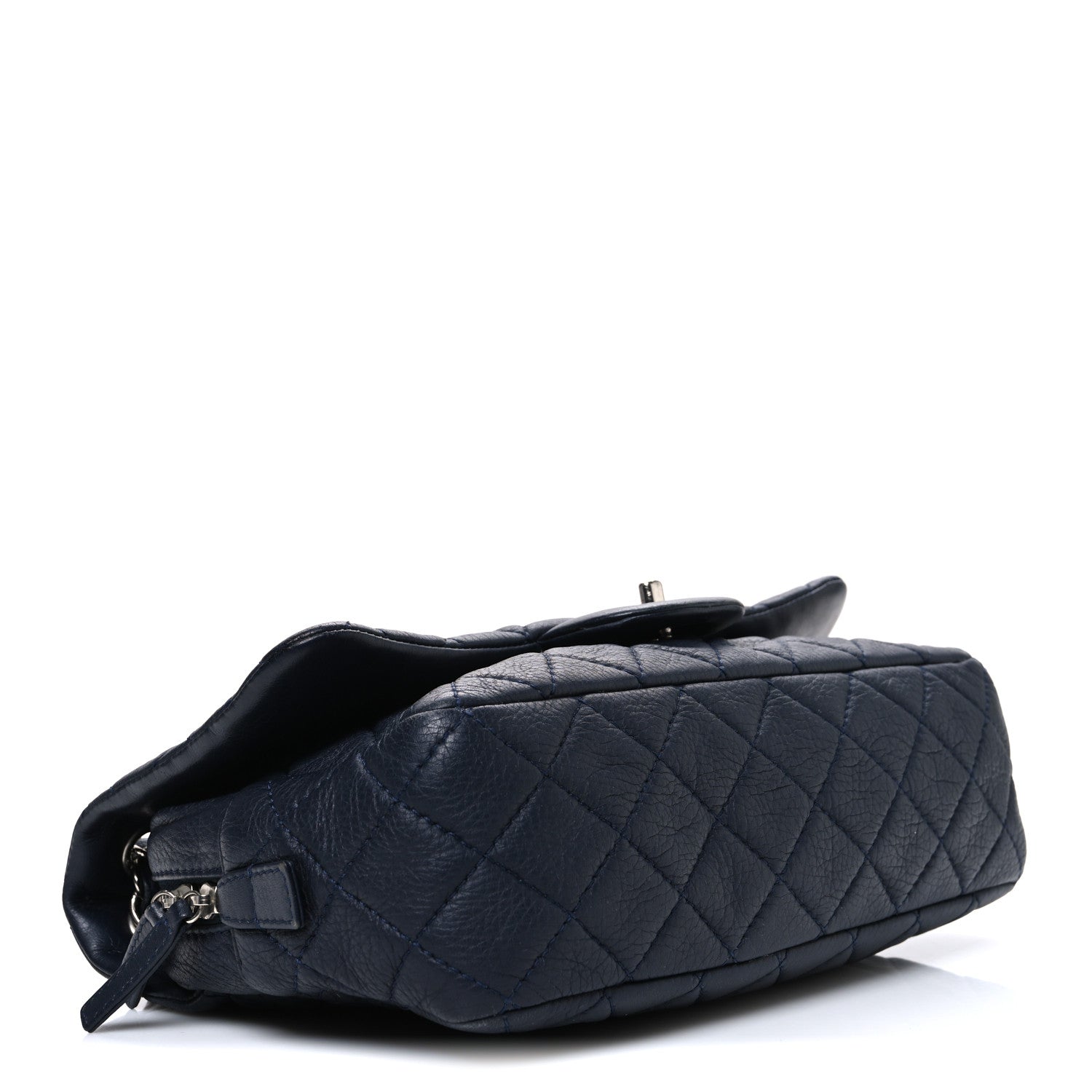 Deerskin Quilted Casual Journey Flap Dark Blue