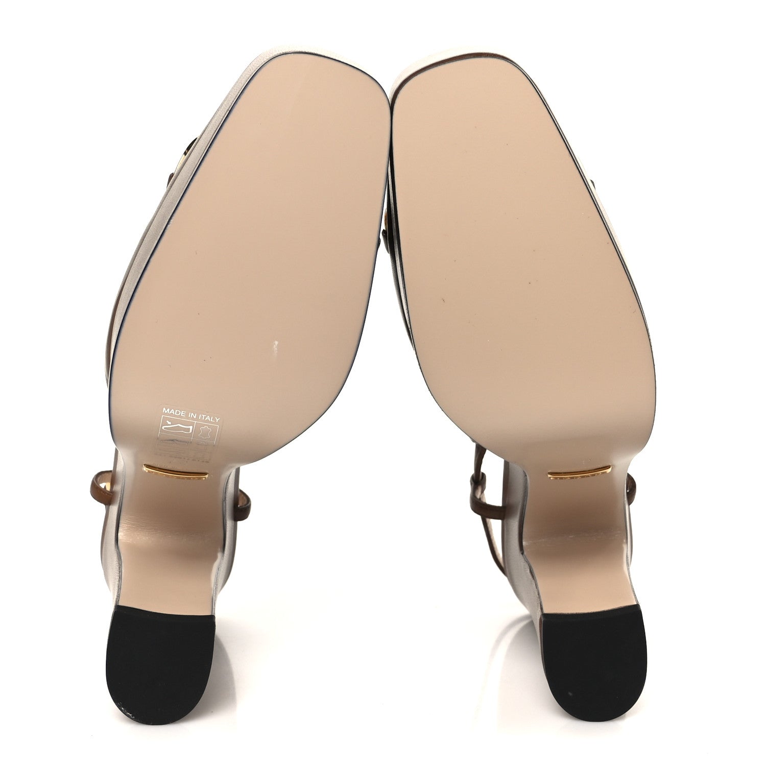 Nappa Horsebit Platform 35/120mm Slingback Pumps 37 Cuir