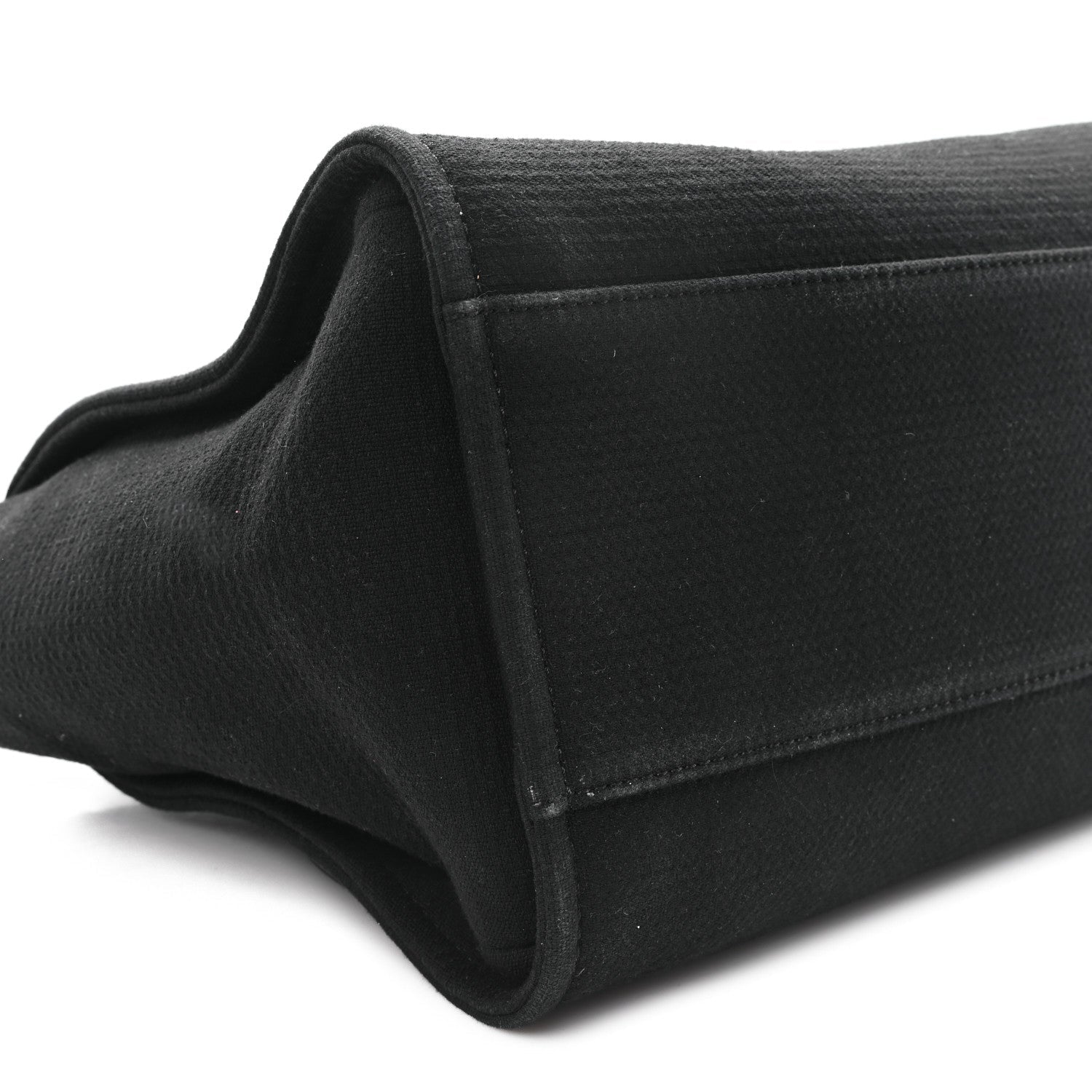 Mixed Fibers Medium Deauville Tote Black